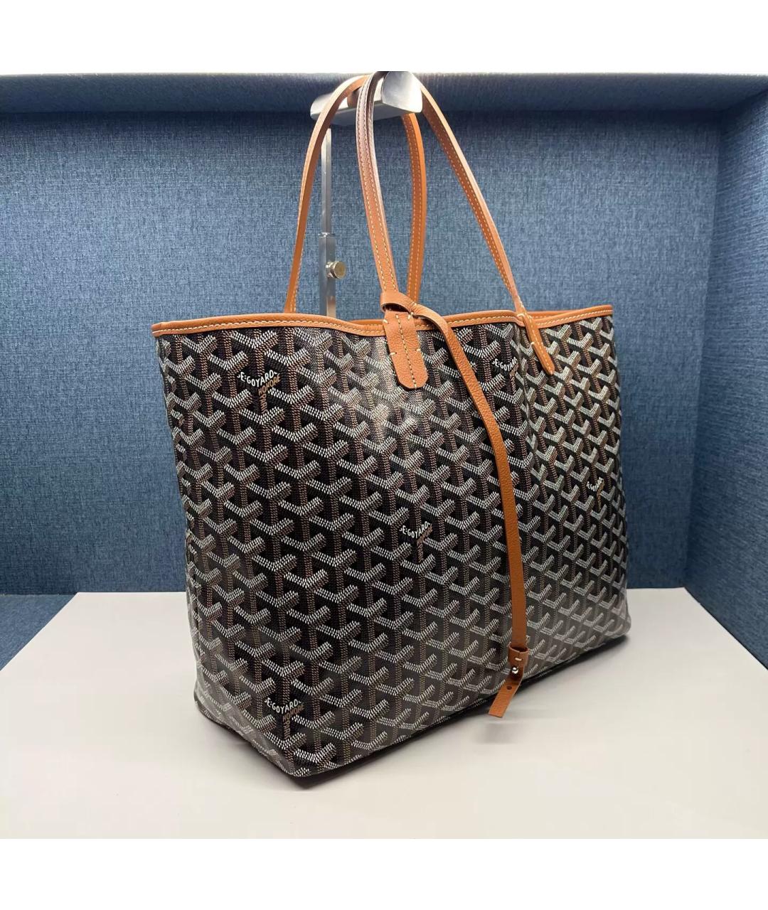 GOYARD Коричневая сумка тоут, фото 3