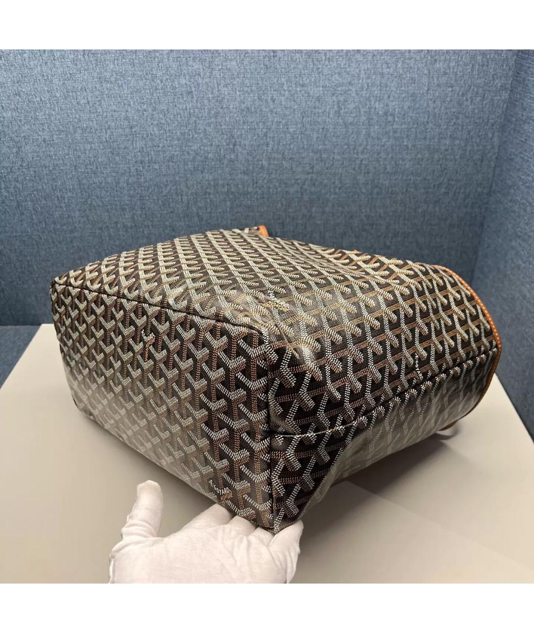 GOYARD Коричневая сумка тоут, фото 6