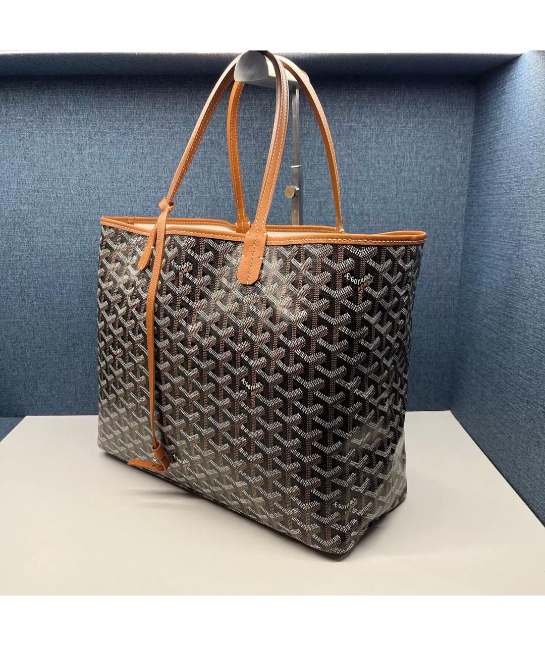 GOYARD Коричневая сумка тоут, фото 4