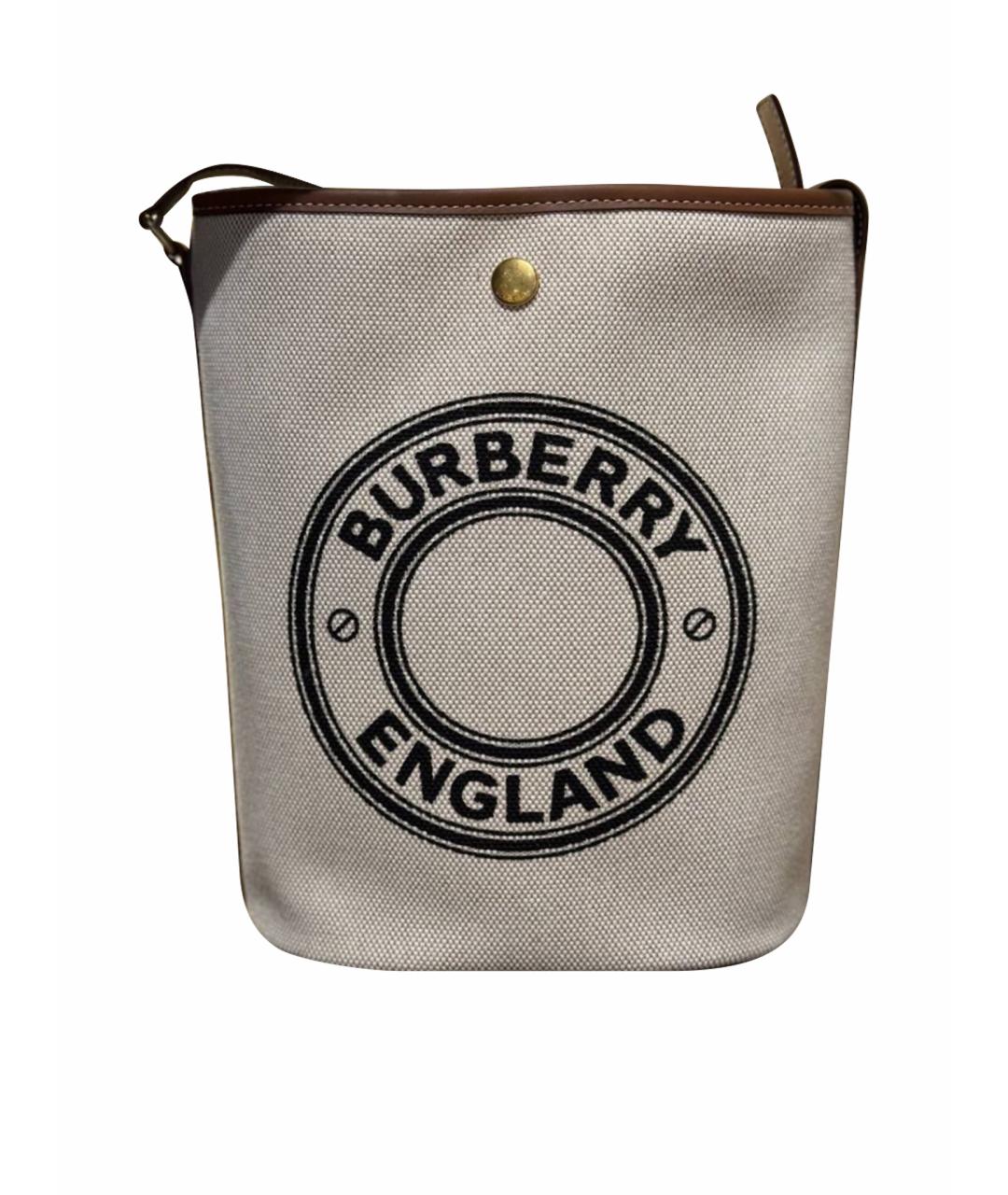 BURBERRY Бежевая сумка через плечо, фото 1