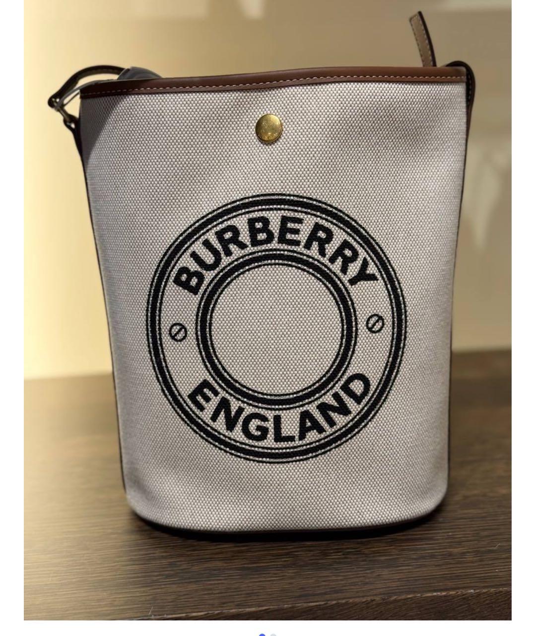 BURBERRY Бежевая сумка через плечо, фото 5