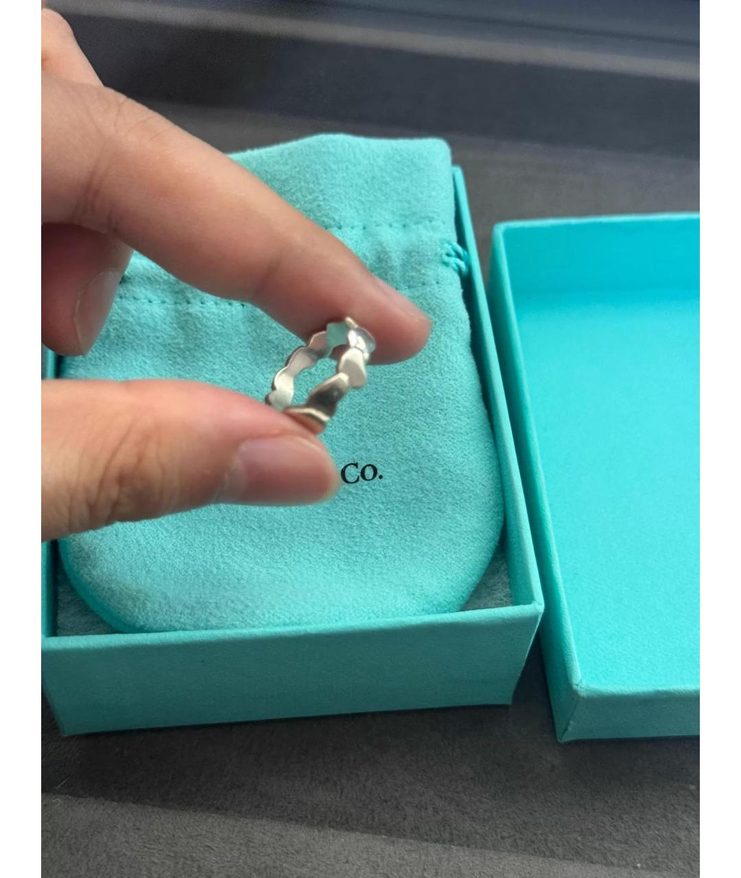 TIFFANY&CO Серебряное серебряное кольцо, фото 4