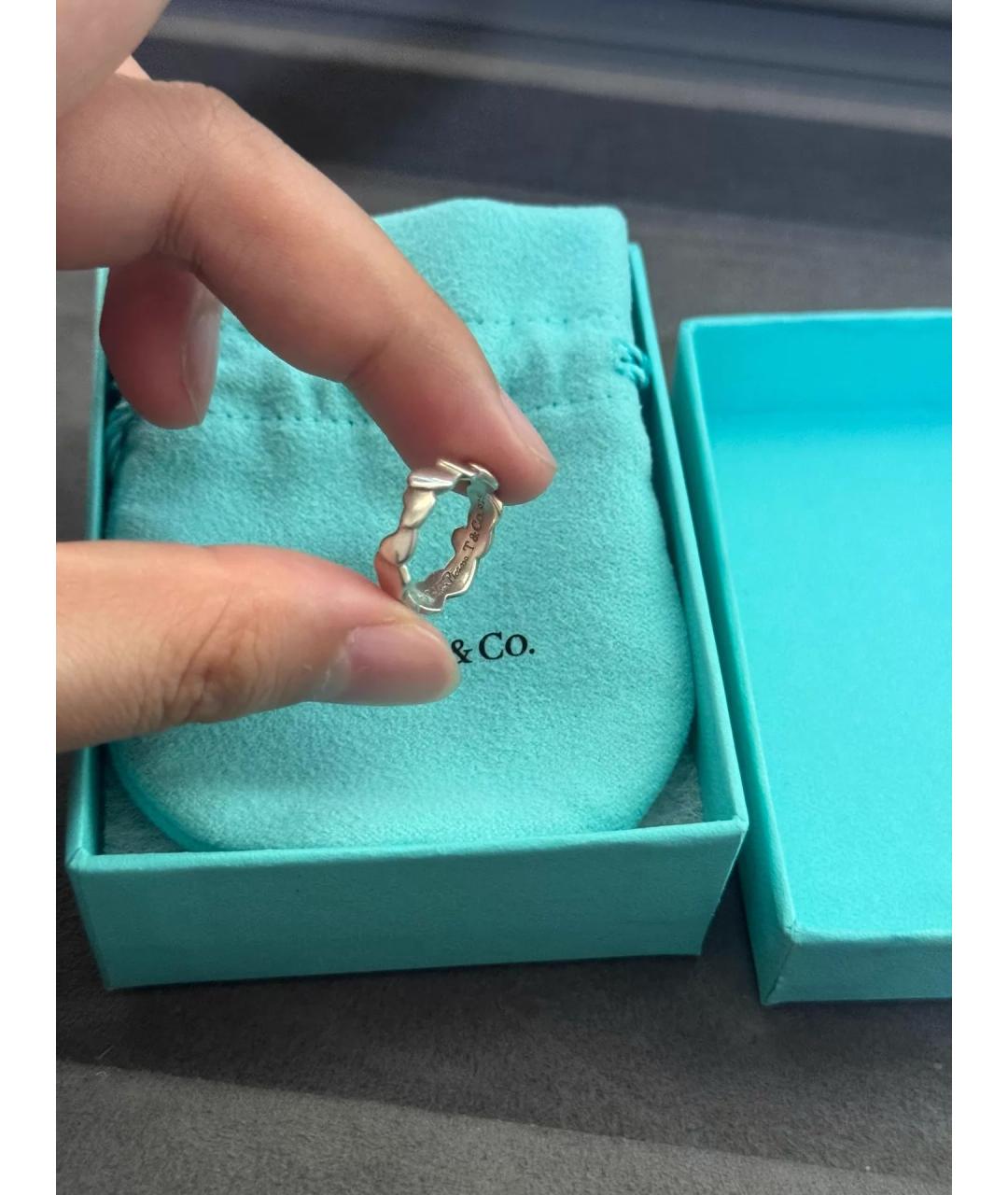 TIFFANY&CO Серебряное серебряное кольцо, фото 3
