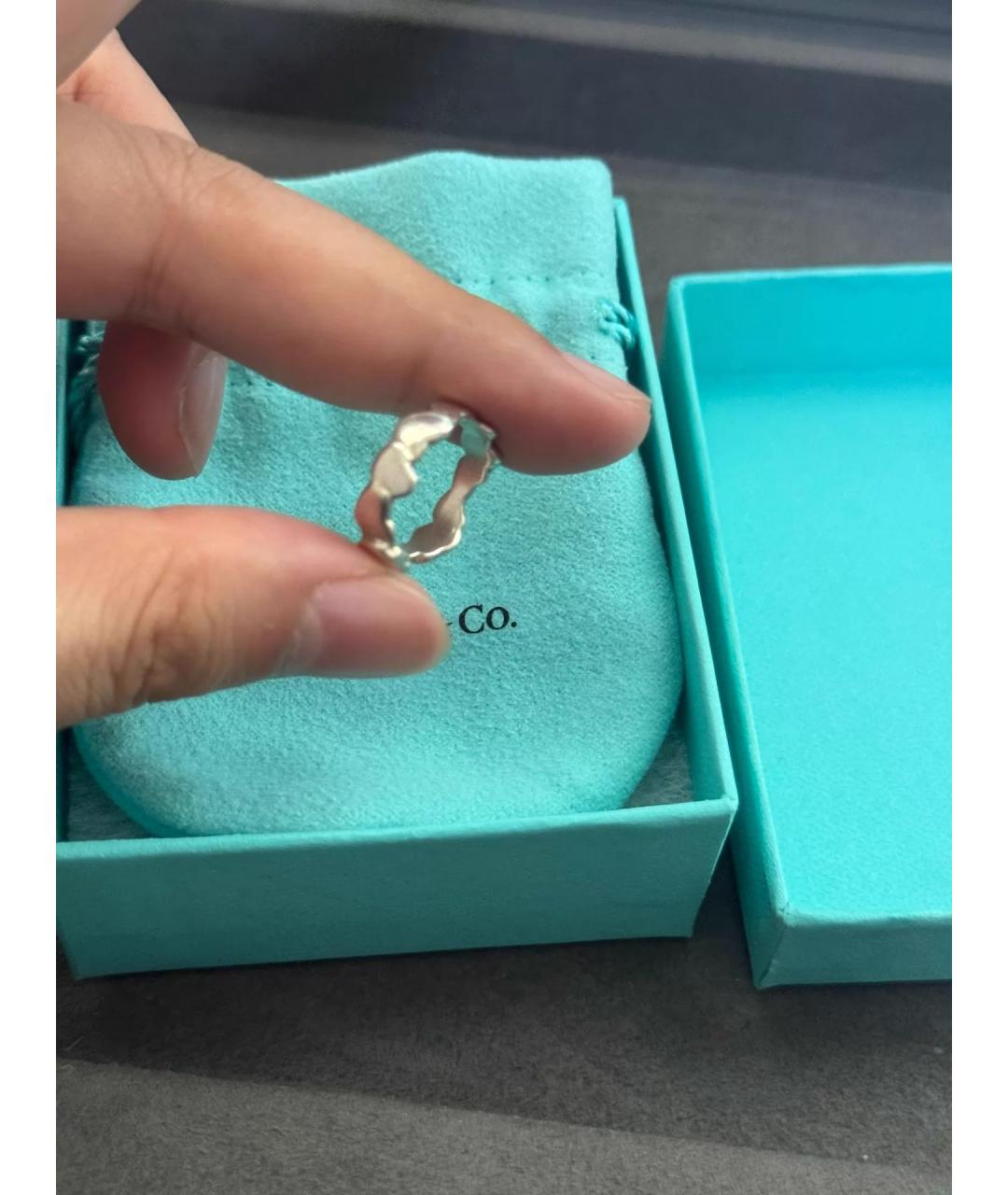 TIFFANY&CO Серебряное серебряное кольцо, фото 5