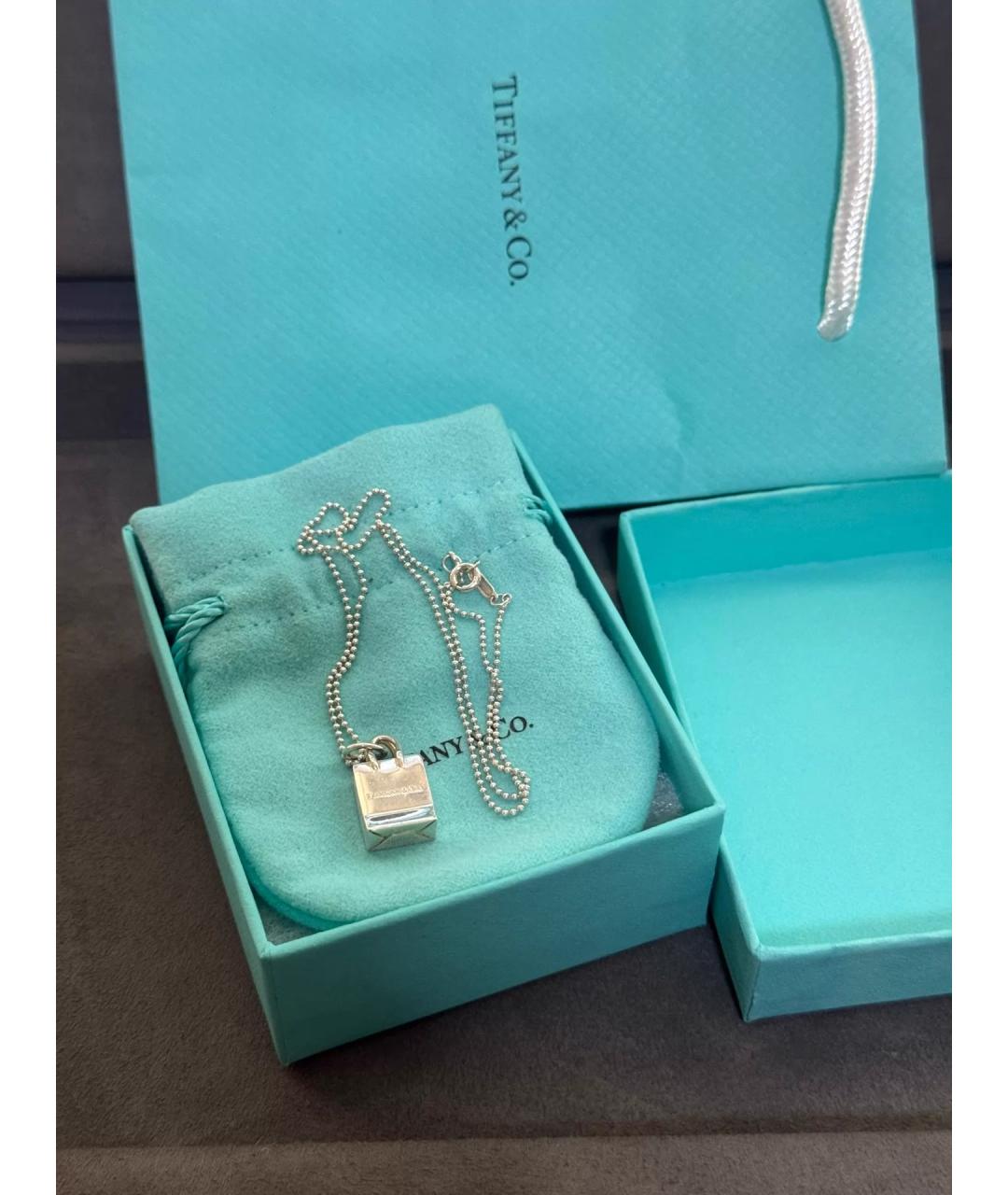 TIFFANY&CO Серебряная серебряная подвеска, фото 8