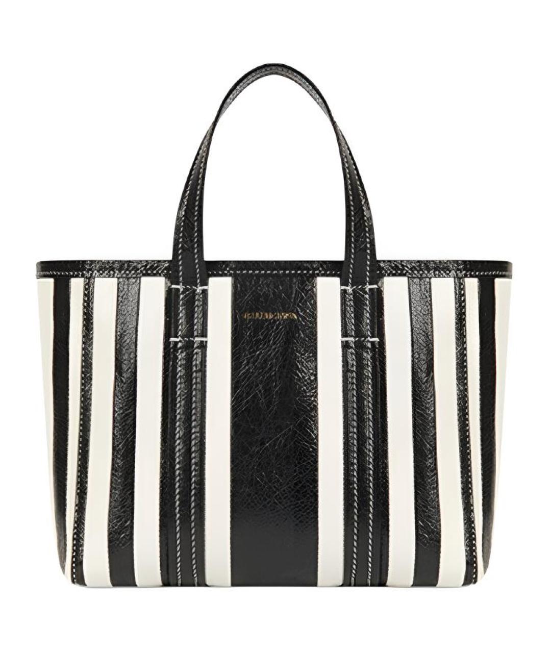 BALENCIAGA Черная кожаная сумка через плечо, фото 1