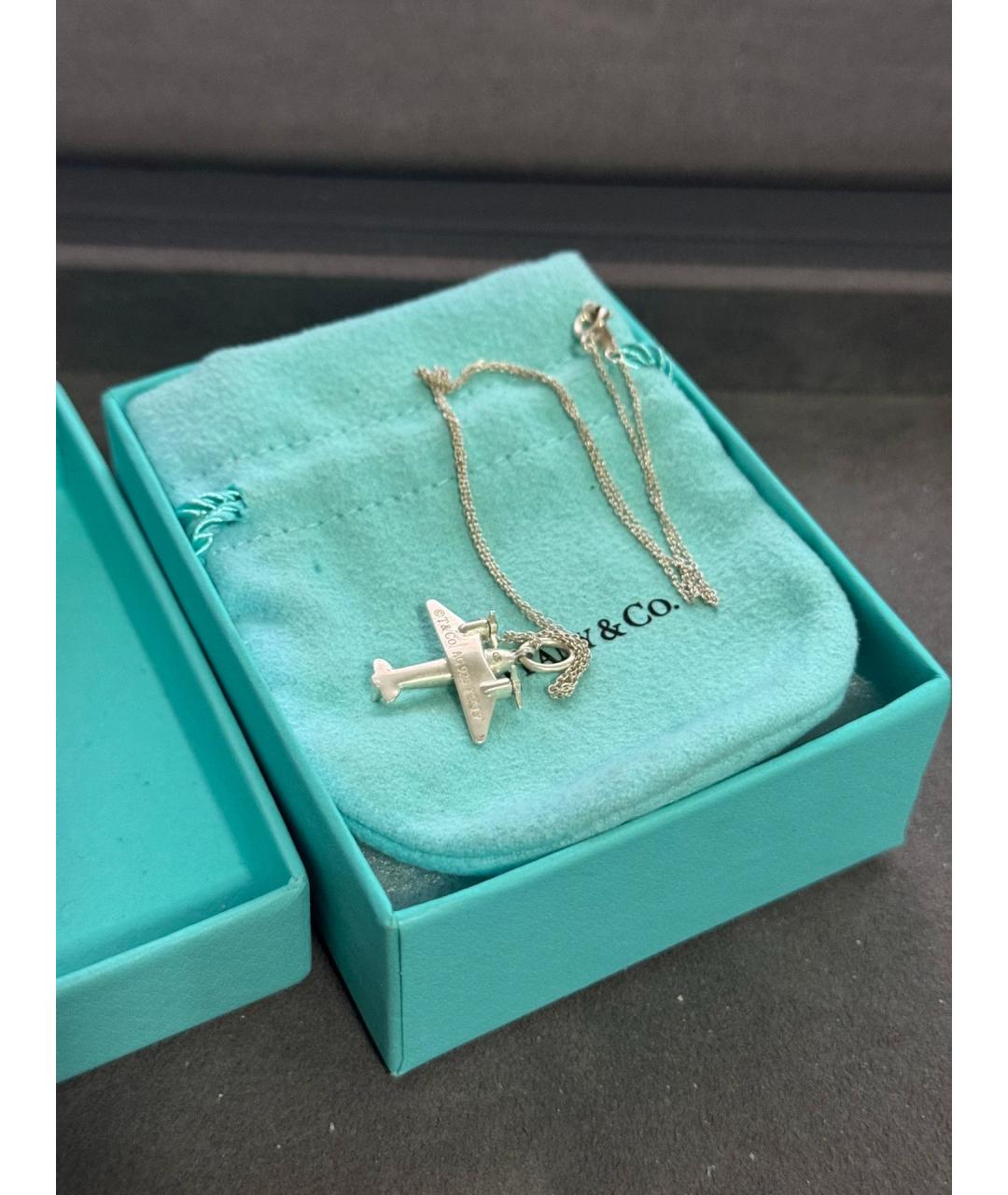 TIFFANY&CO Серебряная серебряная подвеска, фото 2