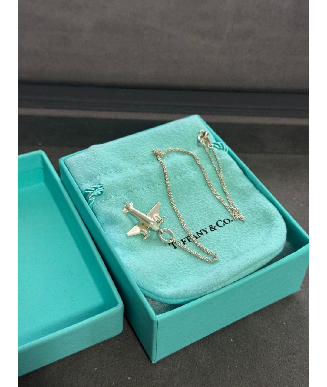 TIFFANY&CO Серебряная серебряная подвеска, фото 9
