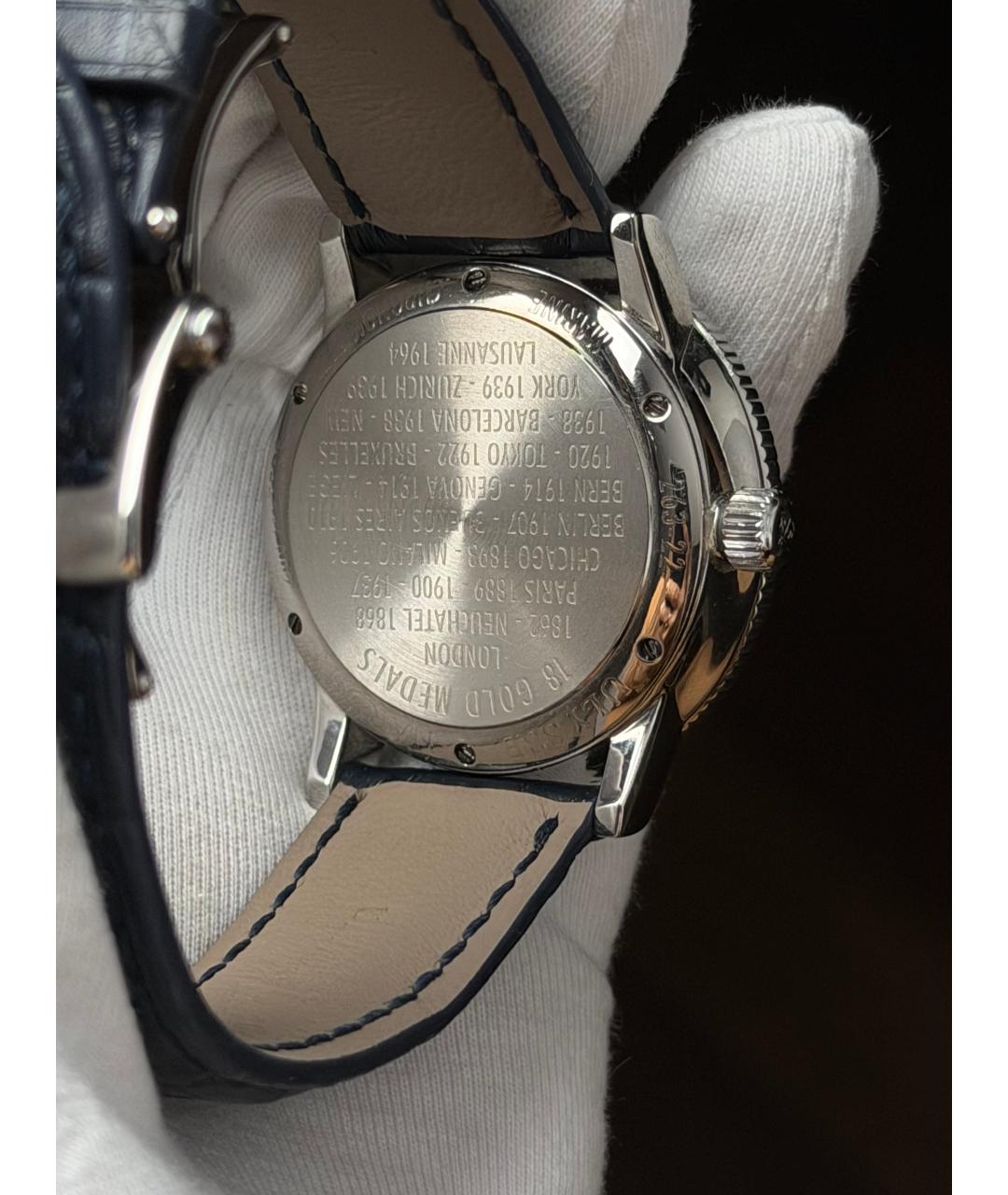 Ulysse Nardin Темно-синие часы, фото 9