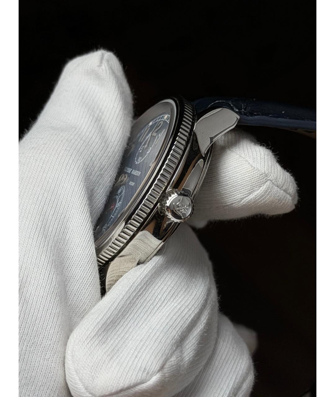 Ulysse Nardin Темно-синие часы, фото 4