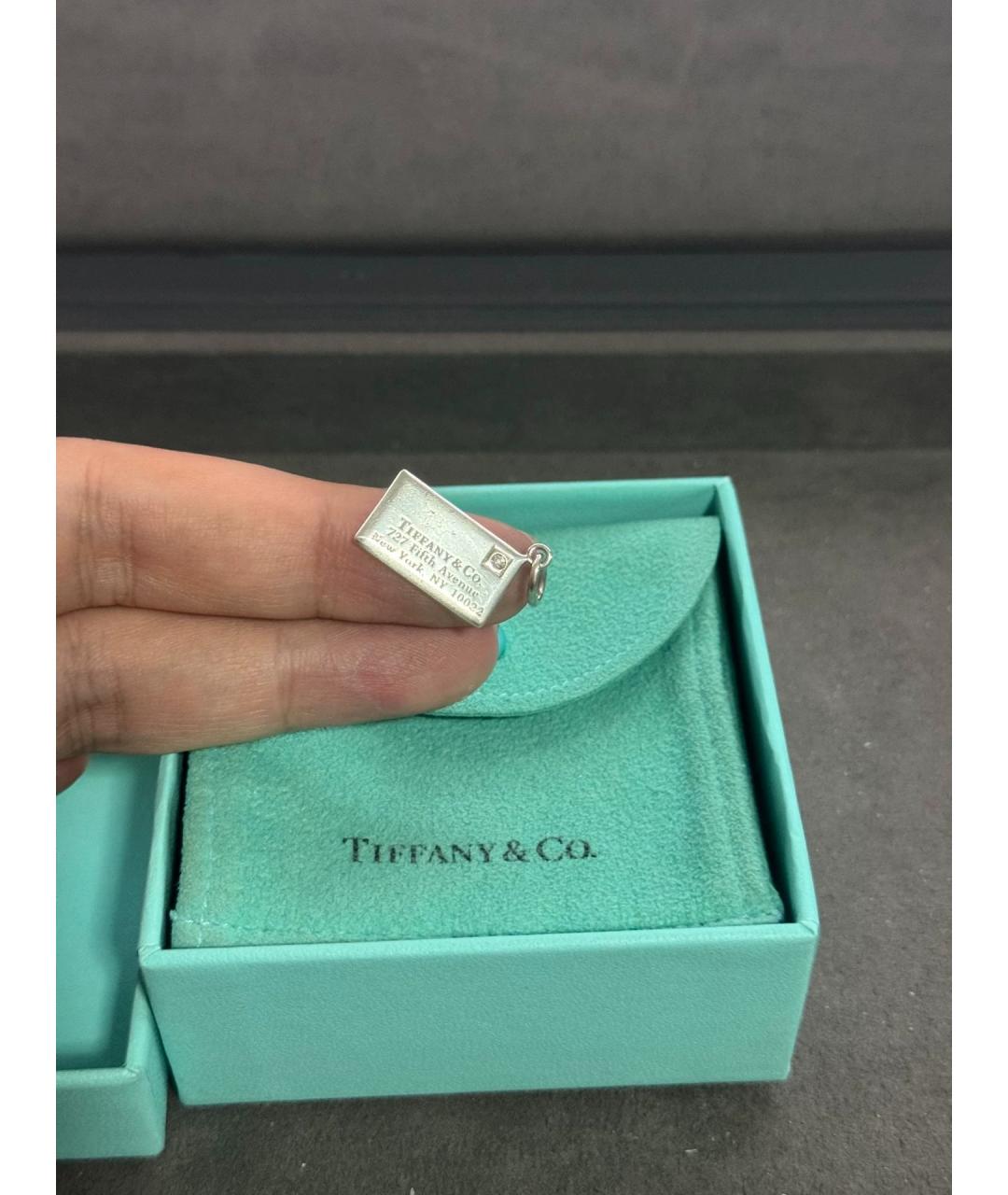 TIFFANY&CO Серебряная серебряная подвеска, фото 6