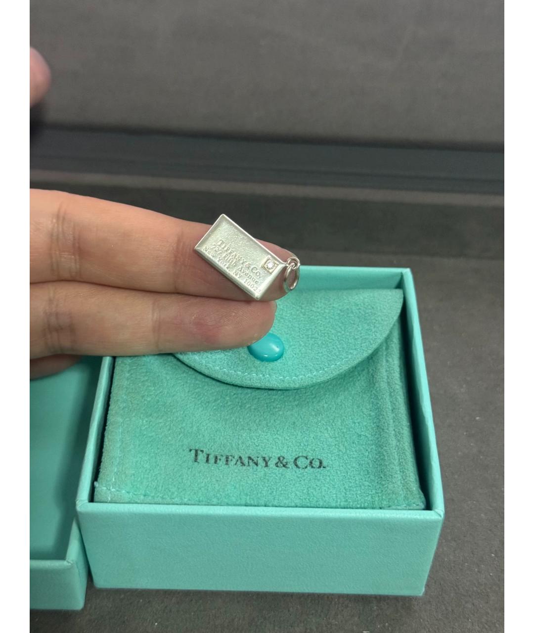 TIFFANY&CO Серебряная серебряная подвеска, фото 5