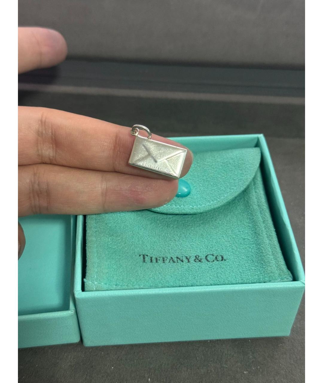TIFFANY&CO Серебряная серебряная подвеска, фото 4