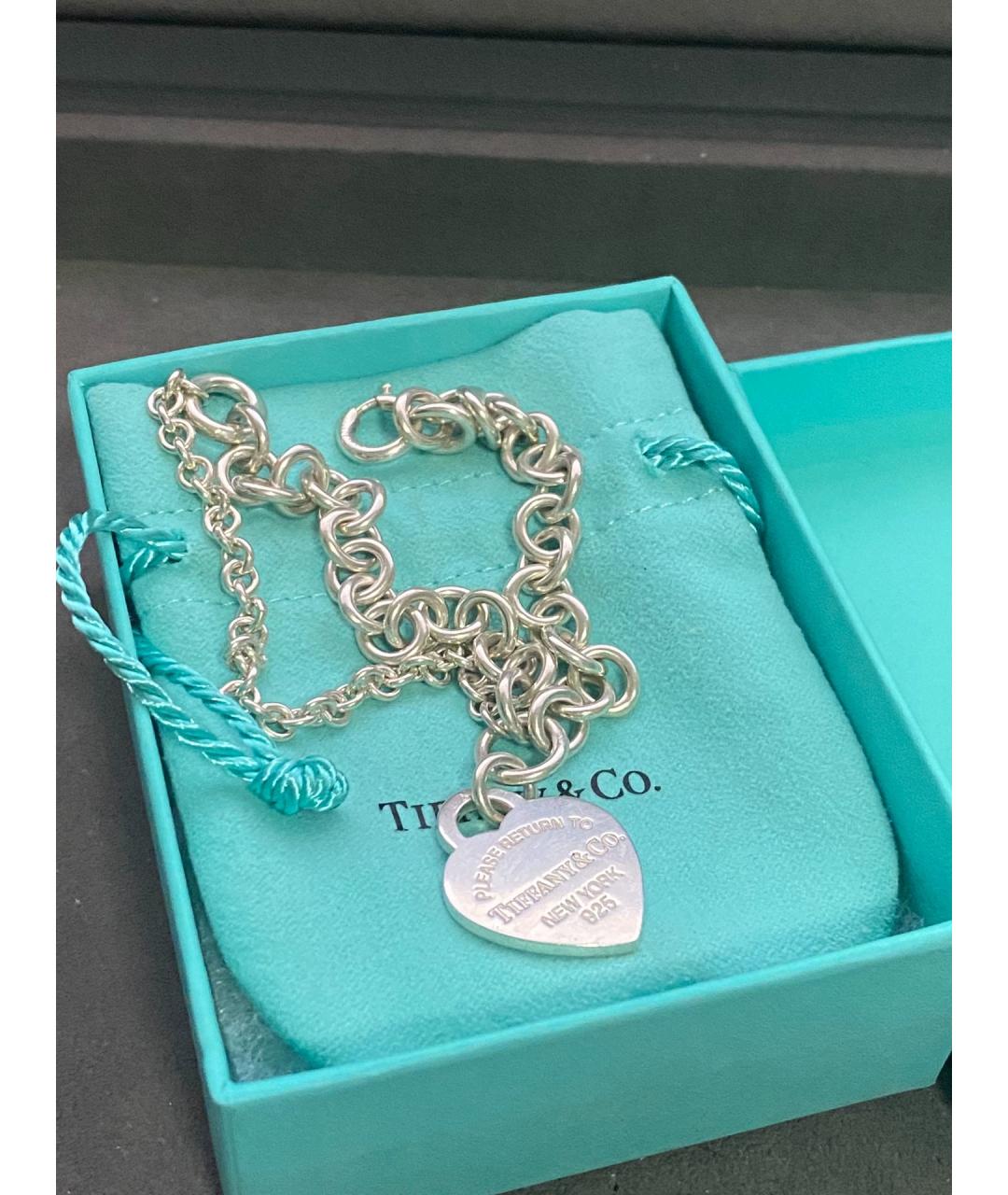 TIFFANY&CO Серебряный серебряный браслет, фото 2