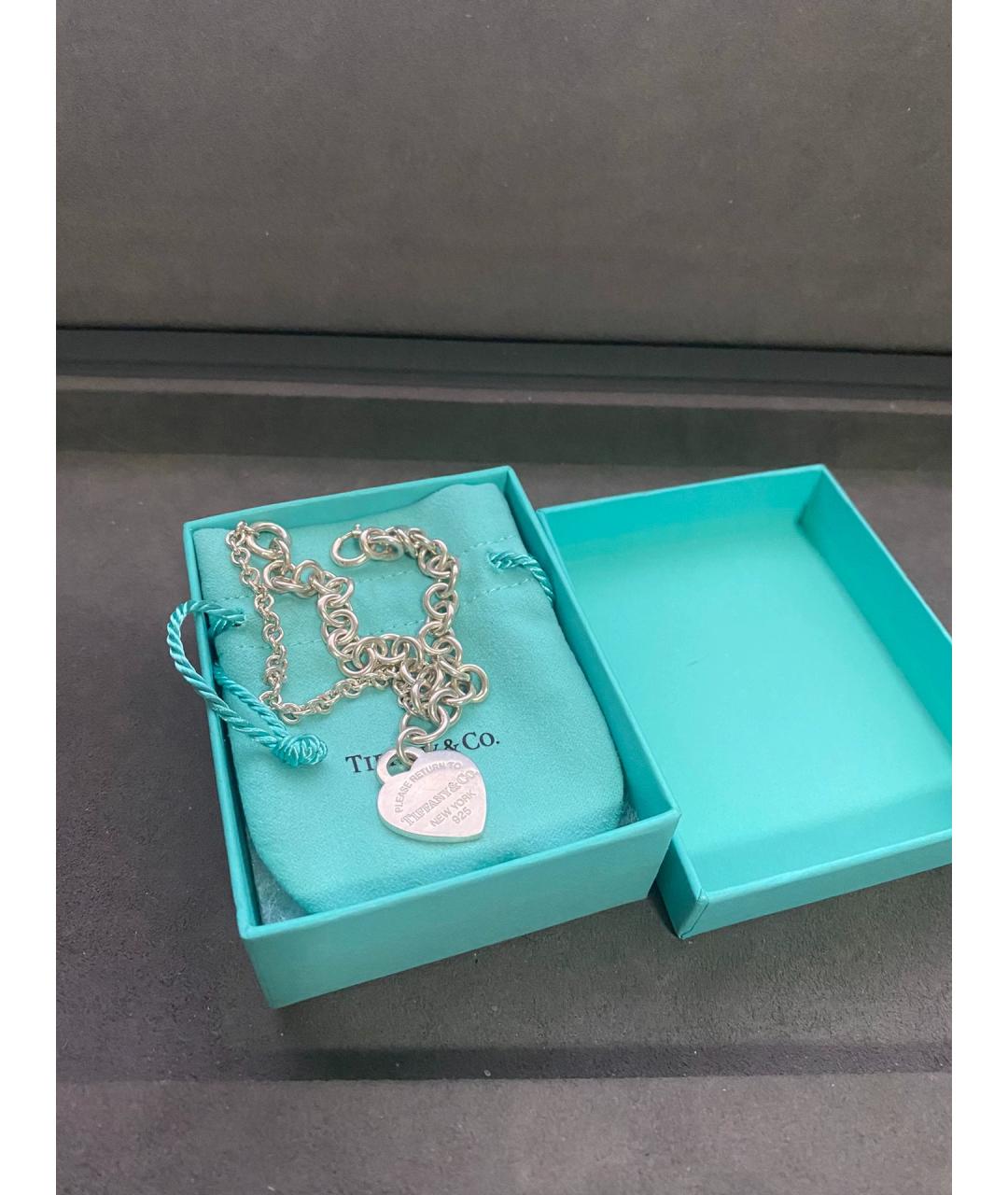 TIFFANY&CO Серебряный серебряный браслет, фото 10