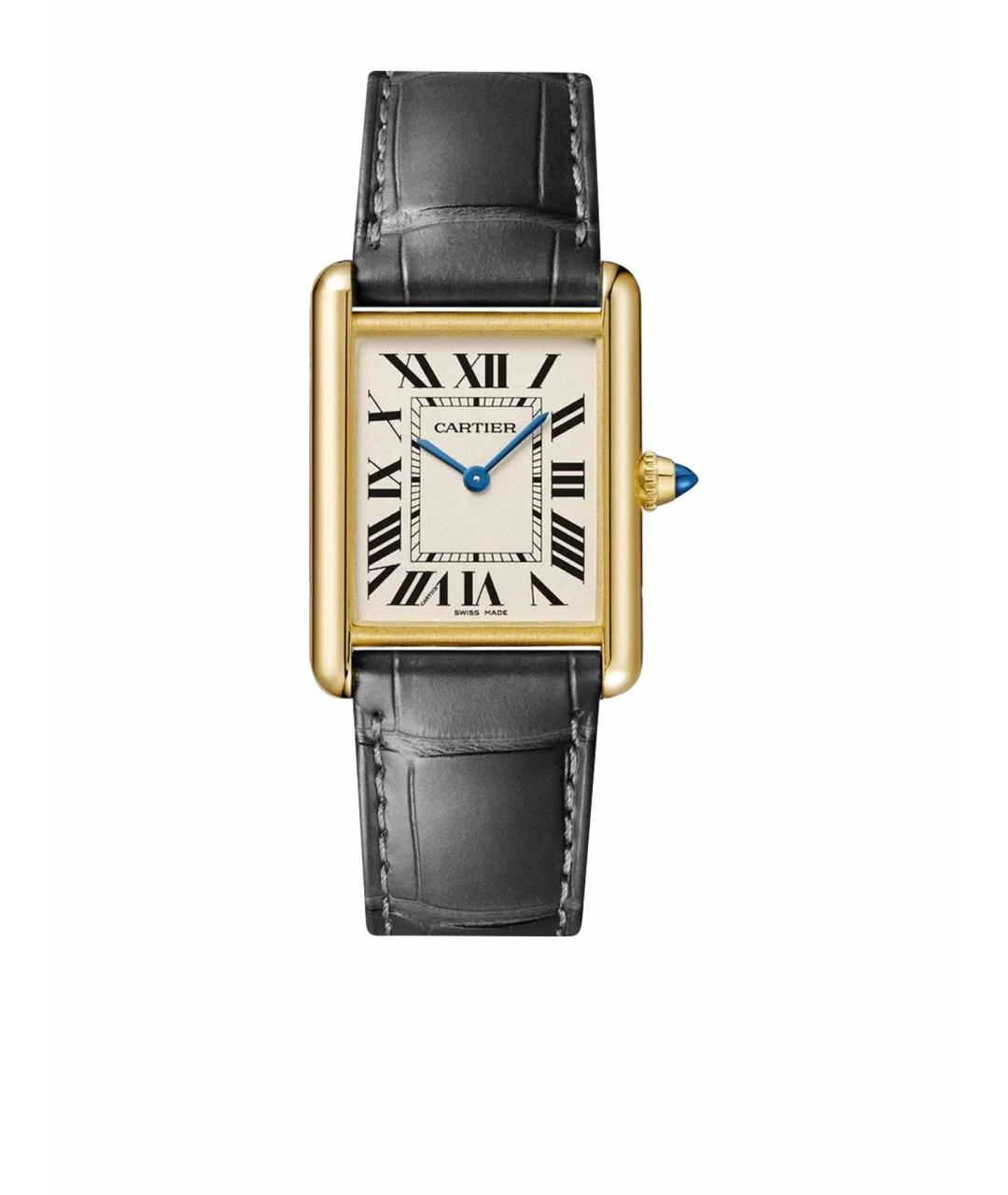 CARTIER Часы из желтого золота, фото 1