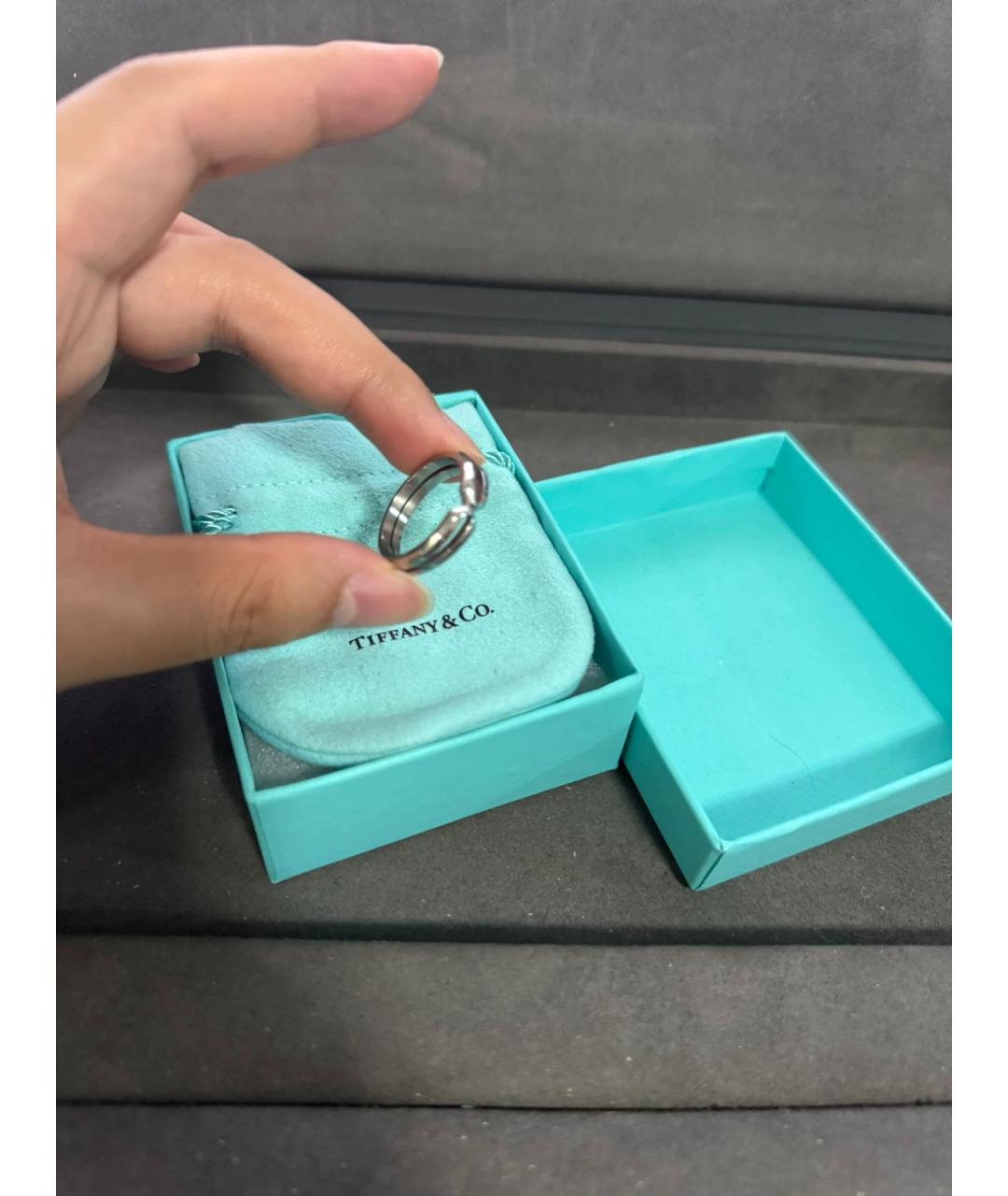 TIFFANY&CO Серебряное металлическое кольцо, фото 2