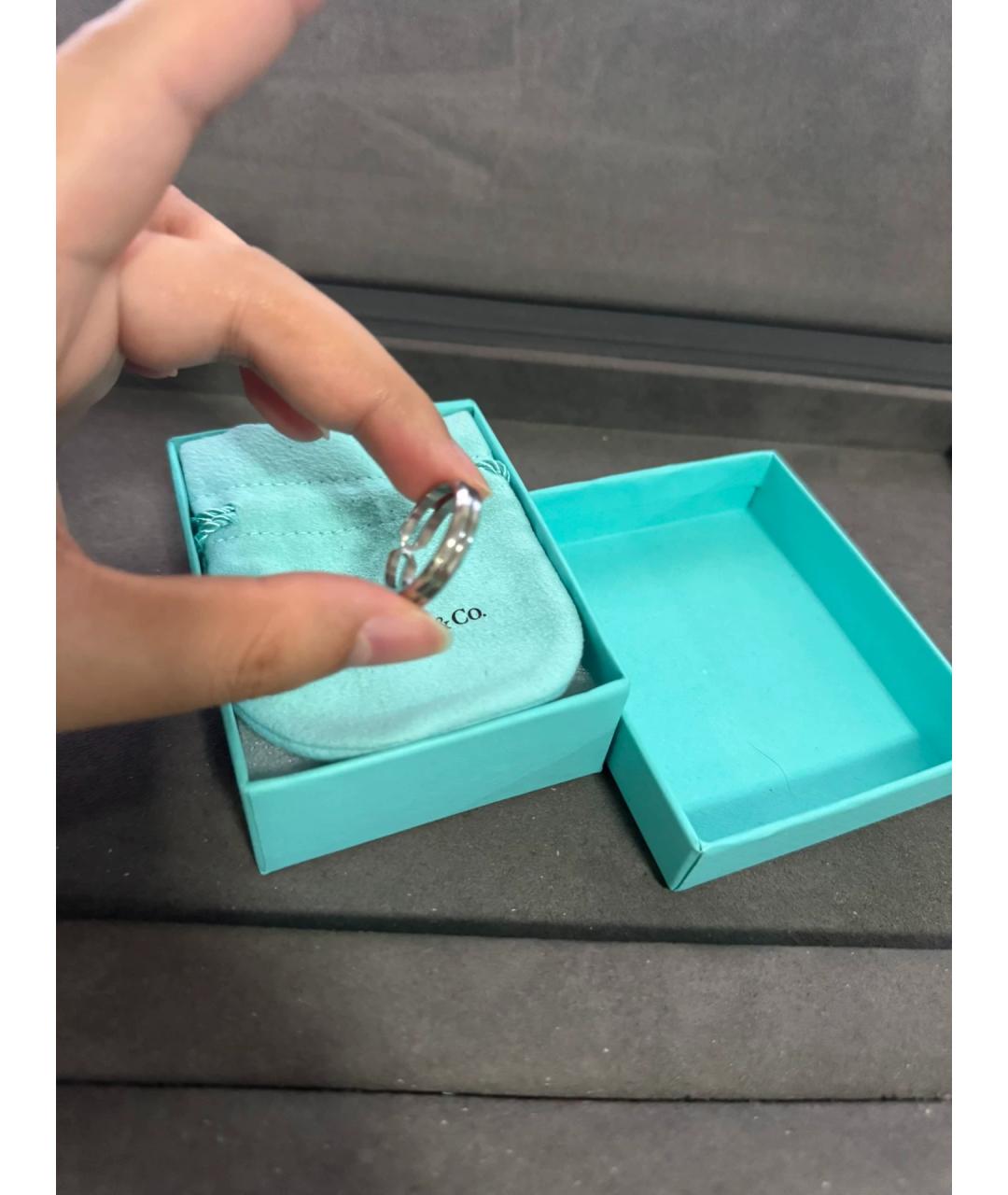 TIFFANY&CO Серебряное металлическое кольцо, фото 6