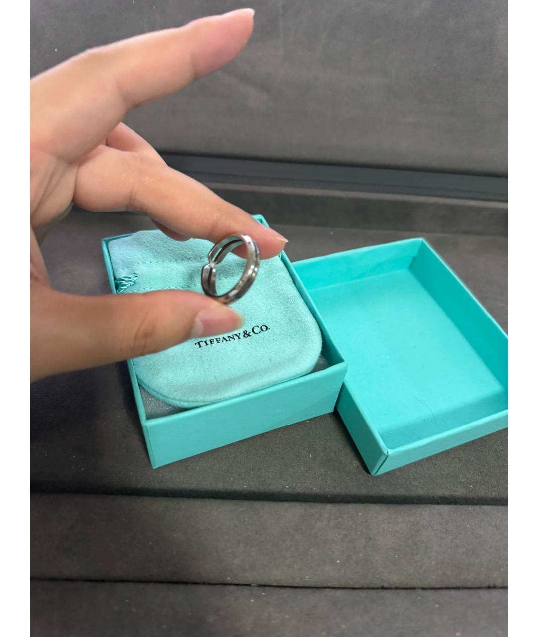 TIFFANY&CO Серебряное металлическое кольцо, фото 4