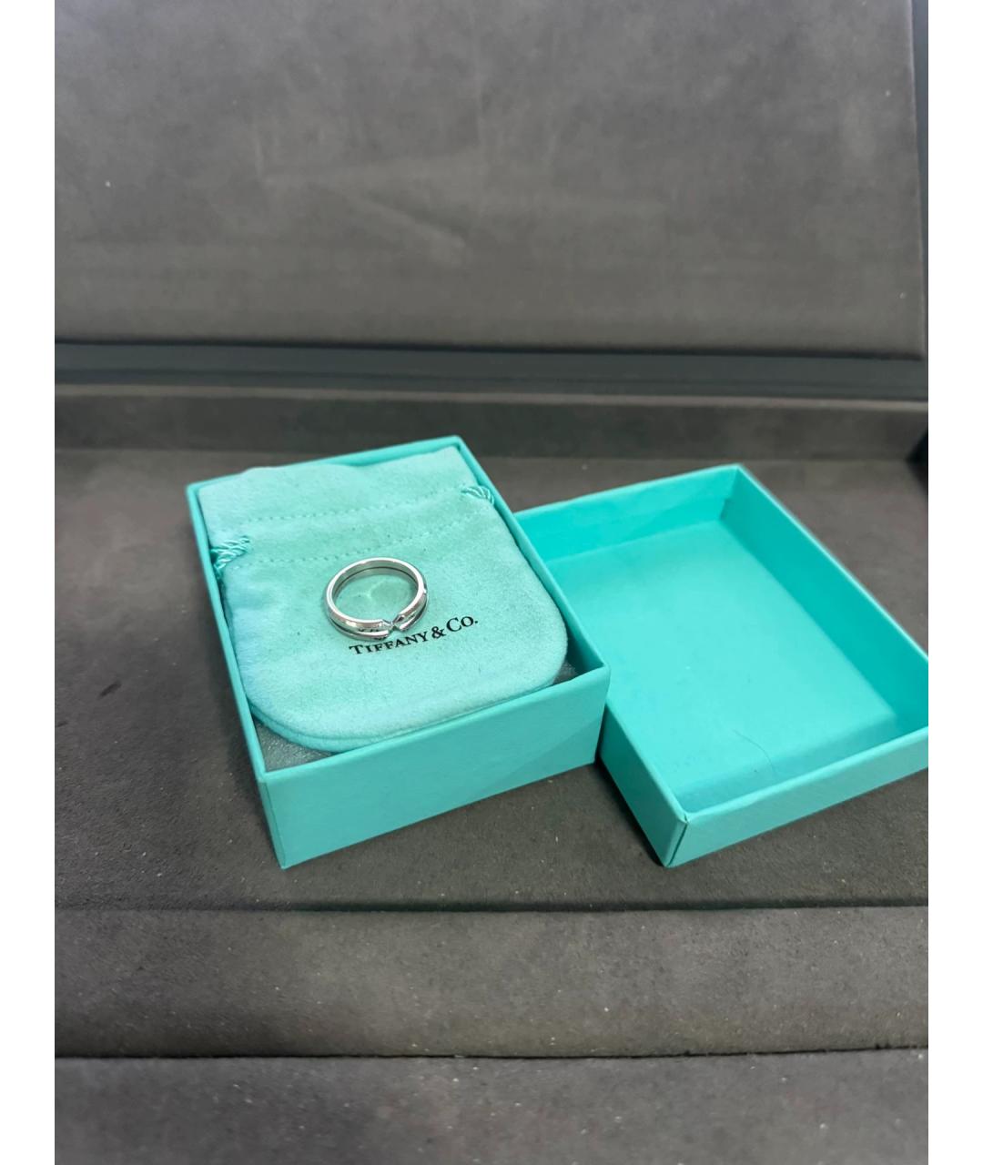 TIFFANY&CO Серебряное металлическое кольцо, фото 9