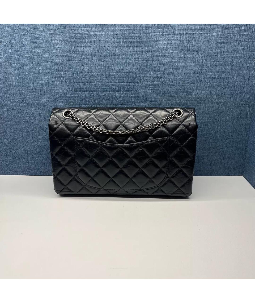 CHANEL Черная кожаная сумка через плечо, фото 4