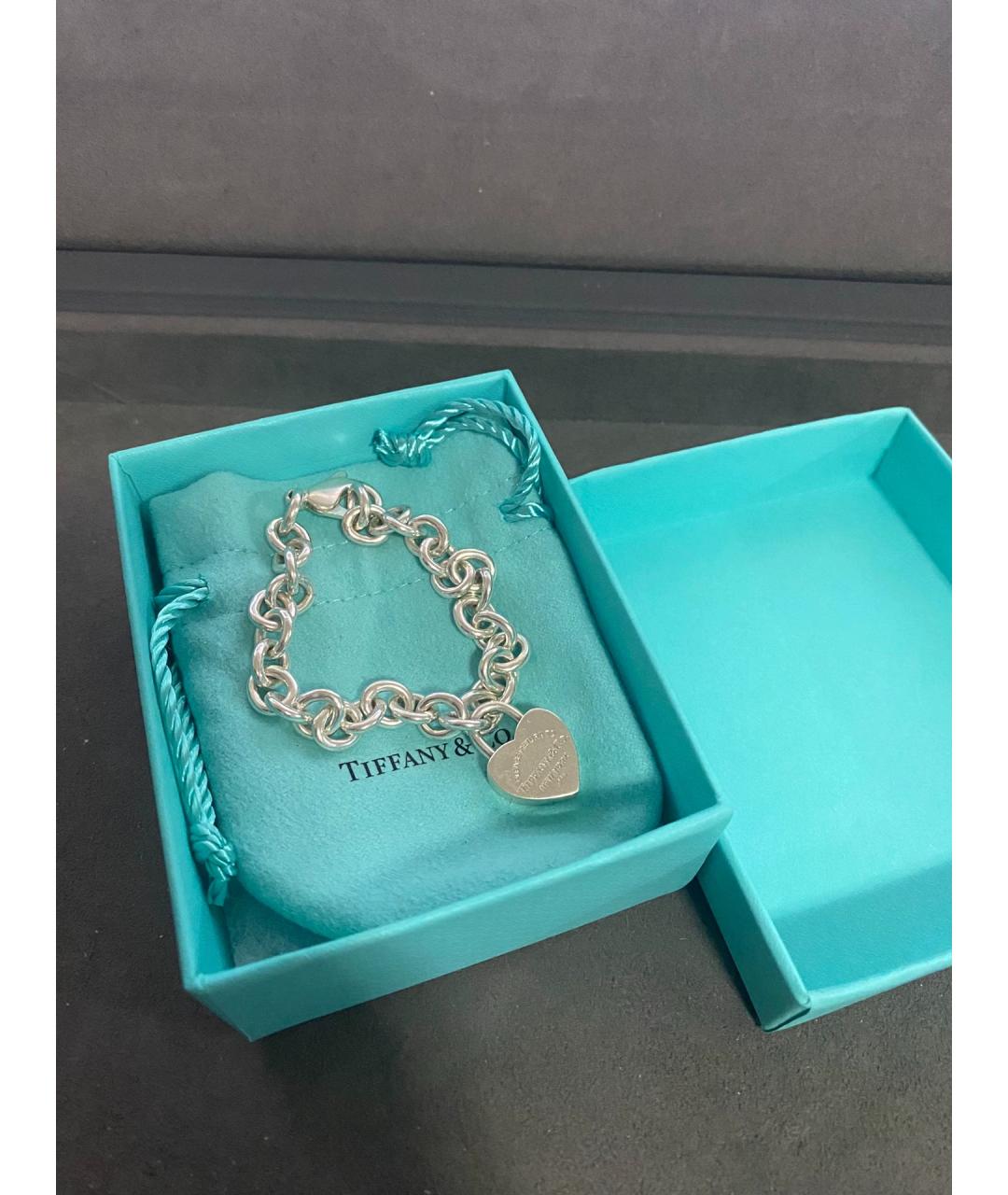 TIFFANY&CO Серебряный серебряный браслет, фото 2