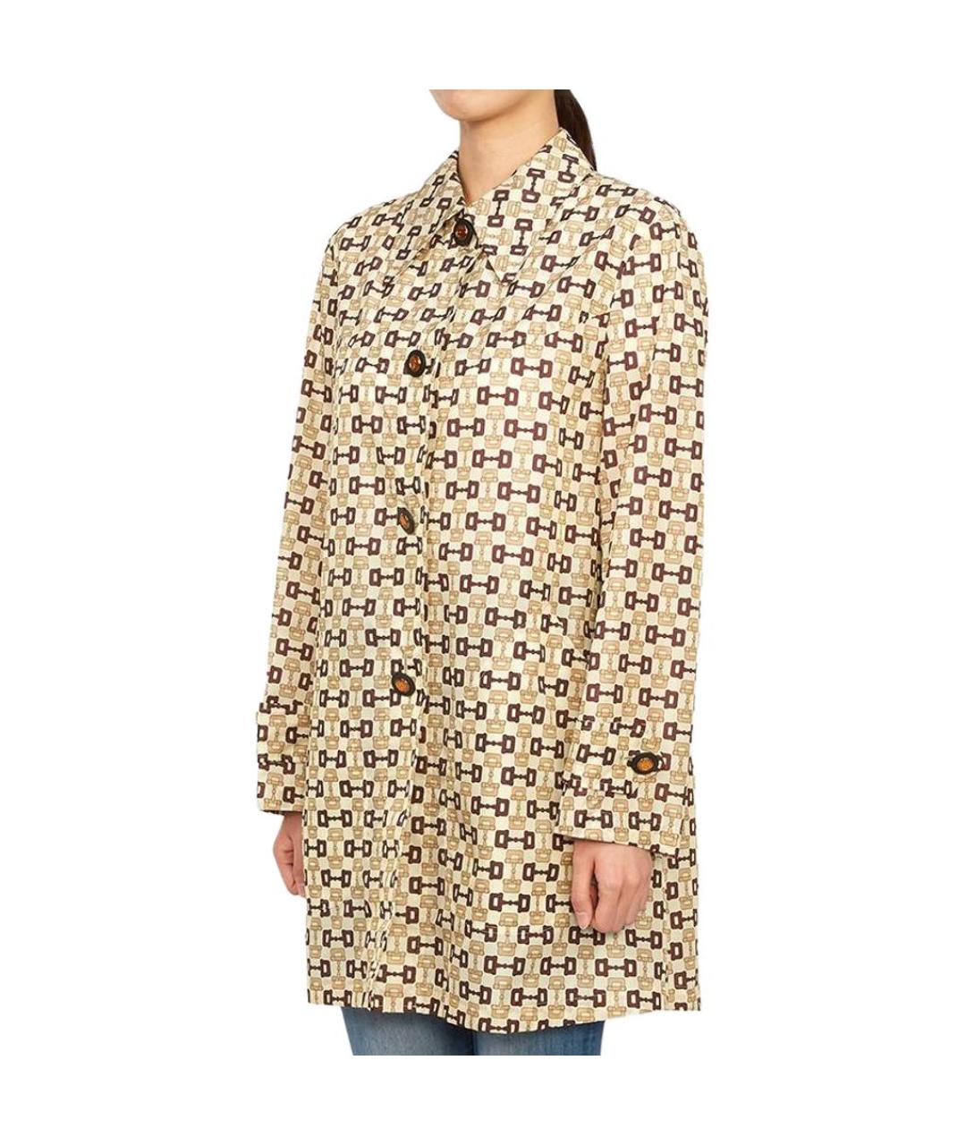 GUCCI Коричневое пальто, фото 5