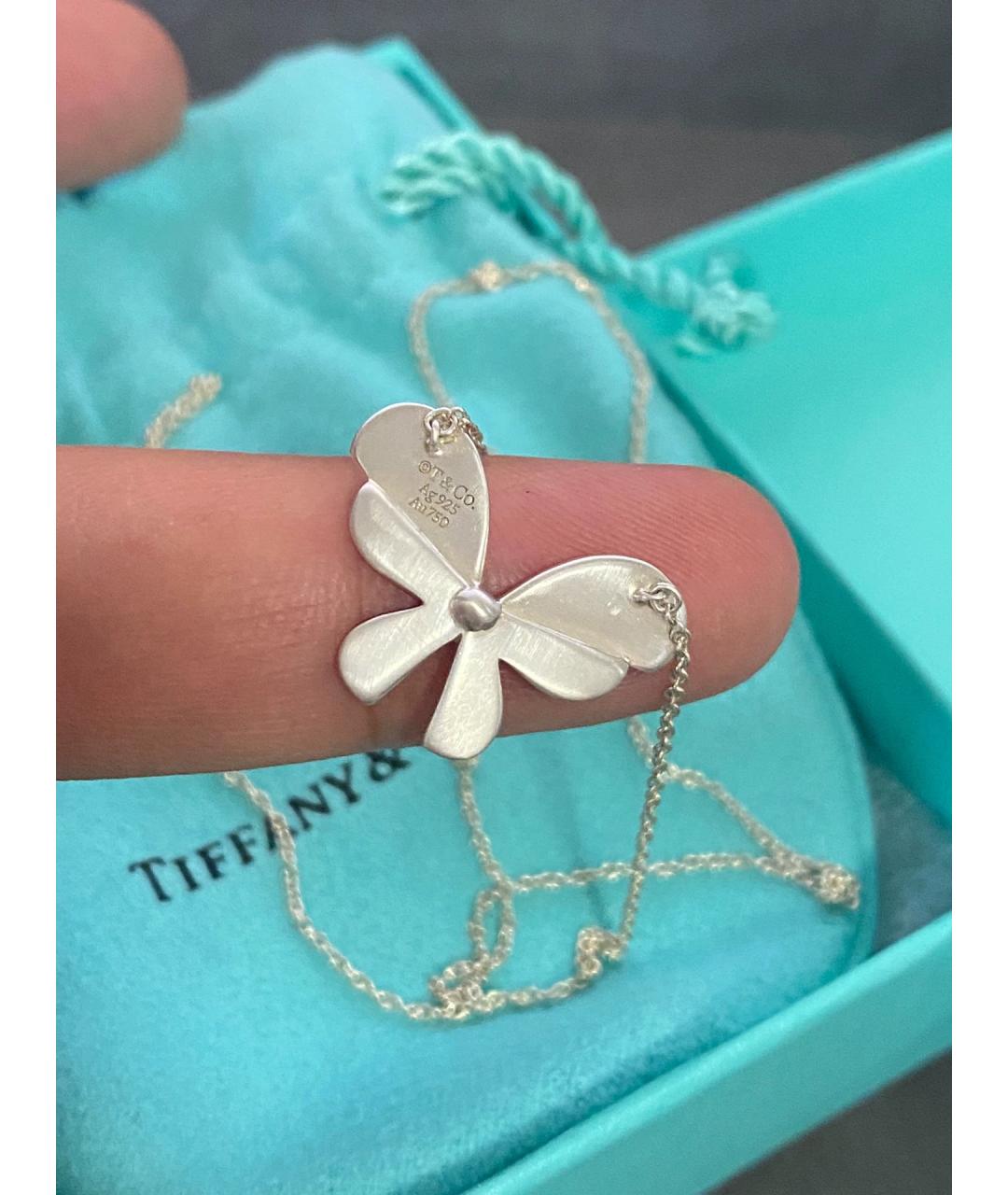 TIFFANY&CO Золотой серебряный кулон, фото 5