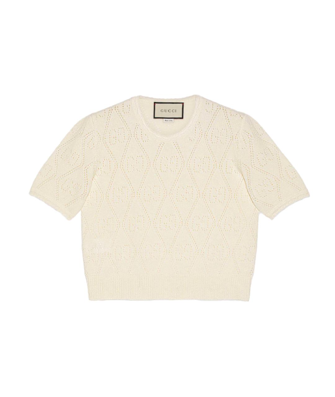 GUCCI Бежевый джемпер / свитер, фото 1