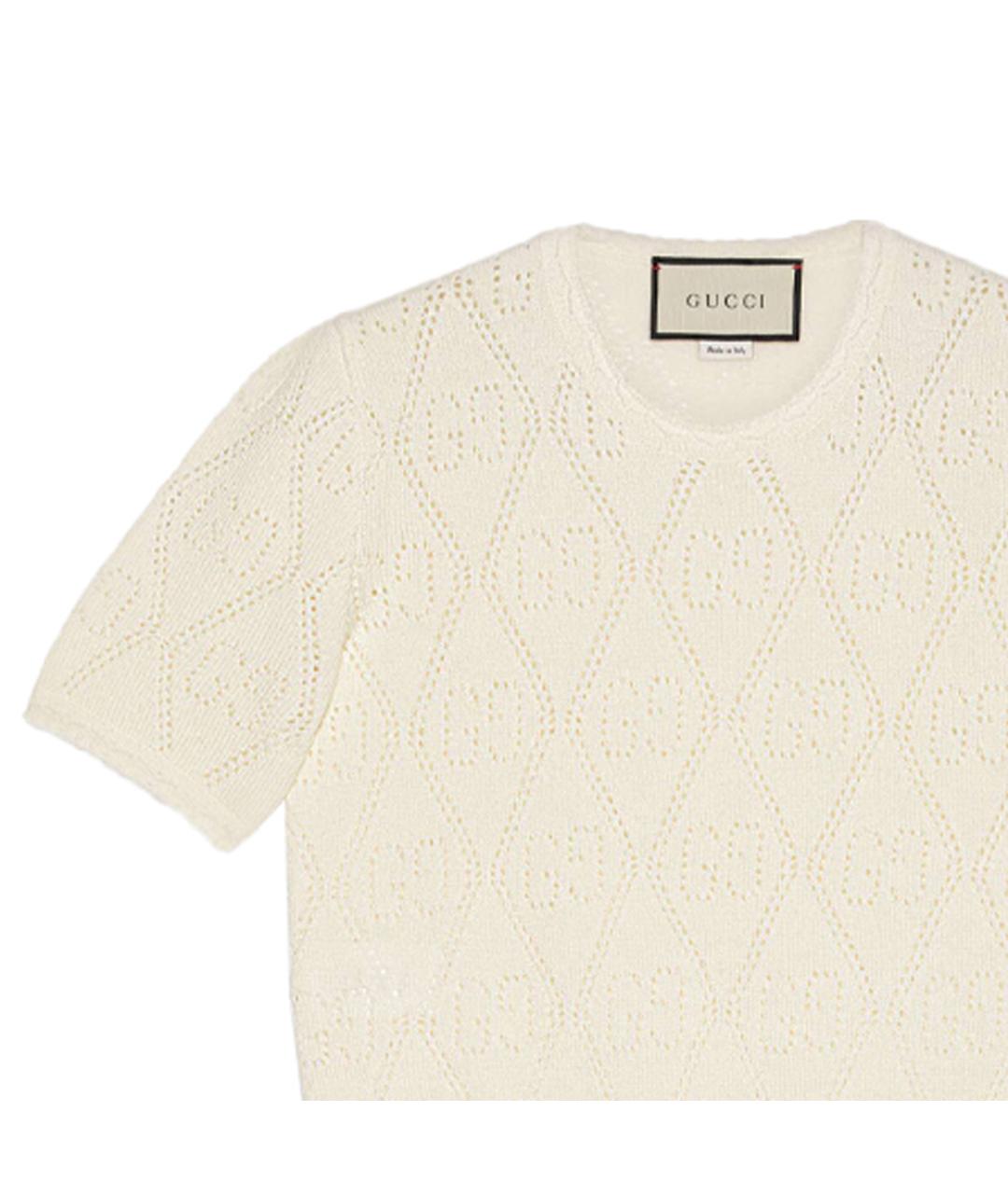 GUCCI Бежевый джемпер / свитер, фото 5