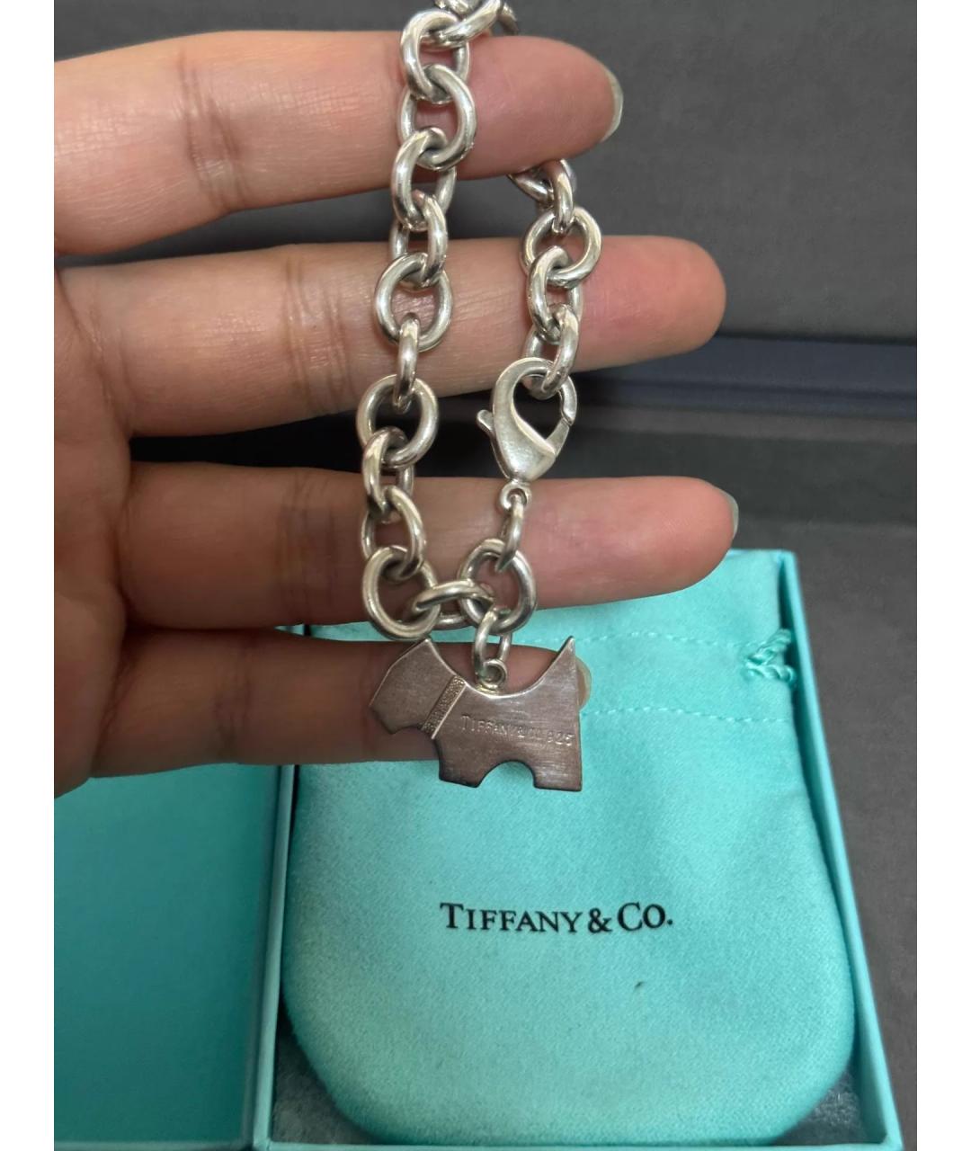 TIFFANY&CO Серебряный серебряный браслет, фото 5