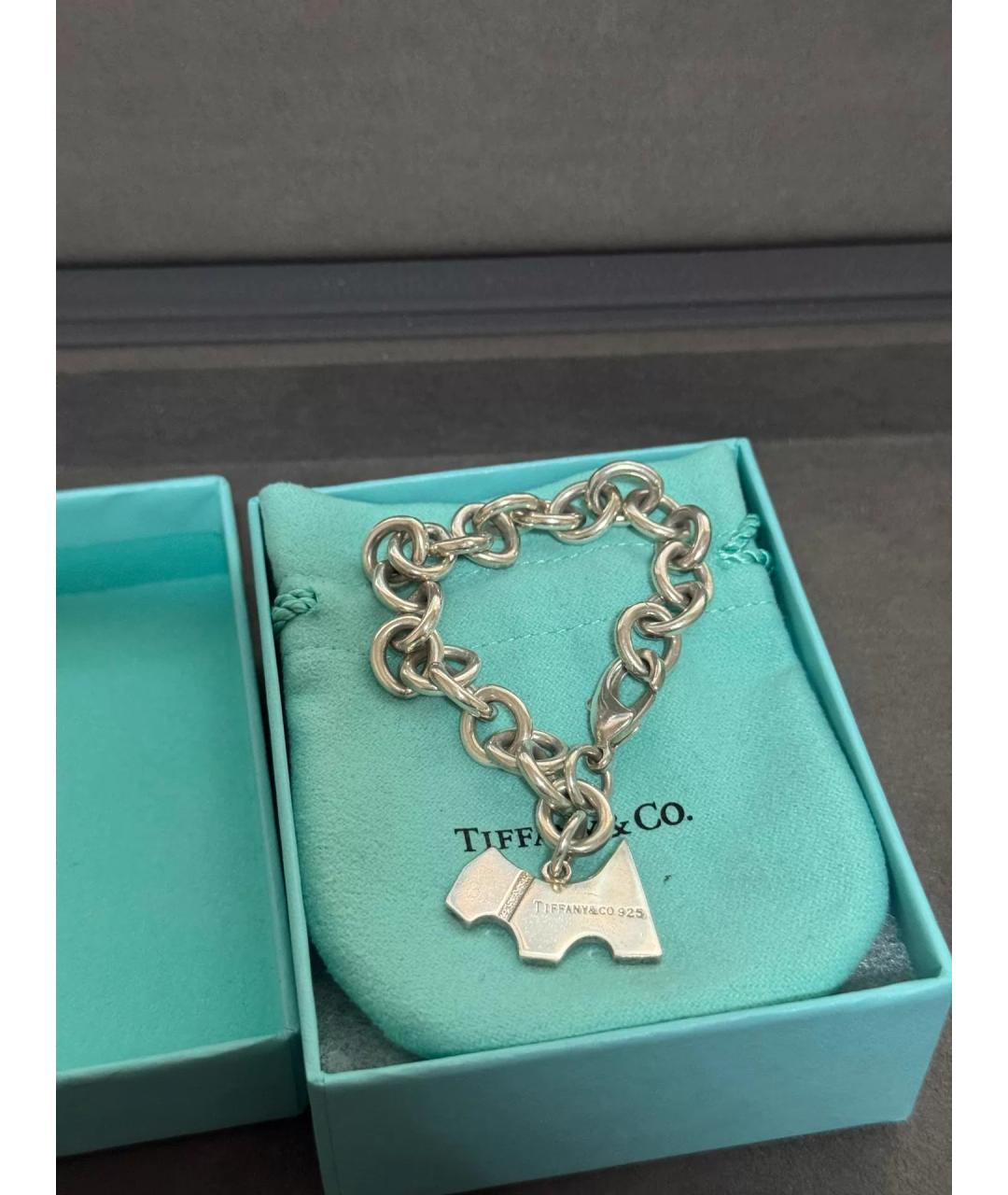 TIFFANY&CO Серебряный серебряный браслет, фото 9