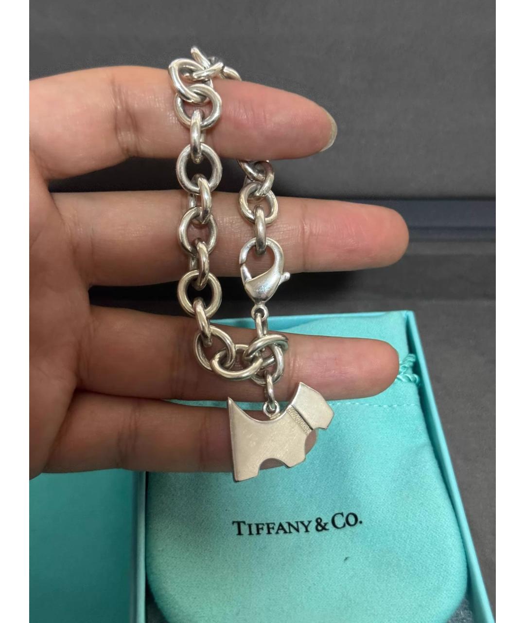 TIFFANY&CO Серебряный серебряный браслет, фото 3