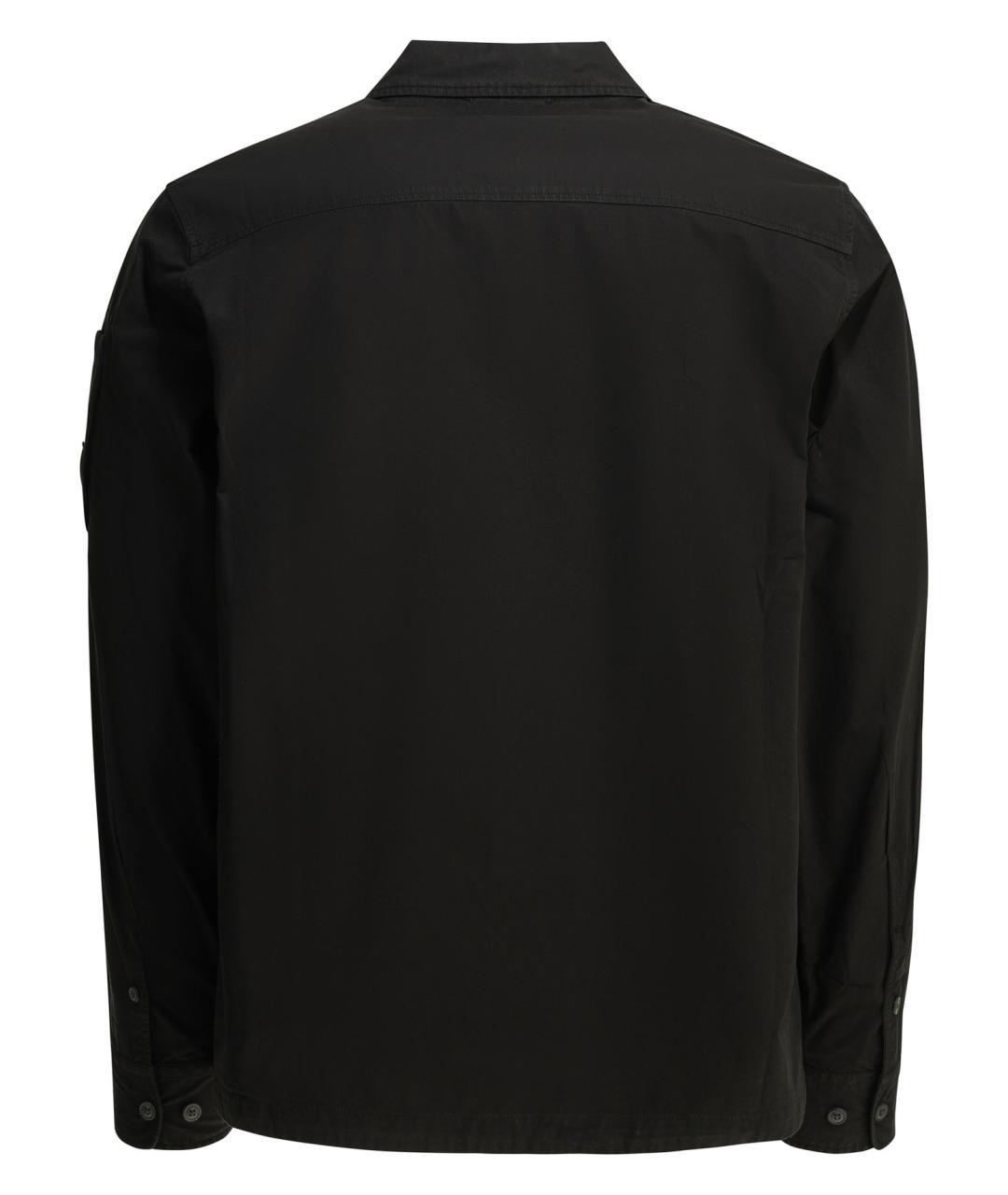 CP COMPANY Черная хлопковая куртка, фото 2