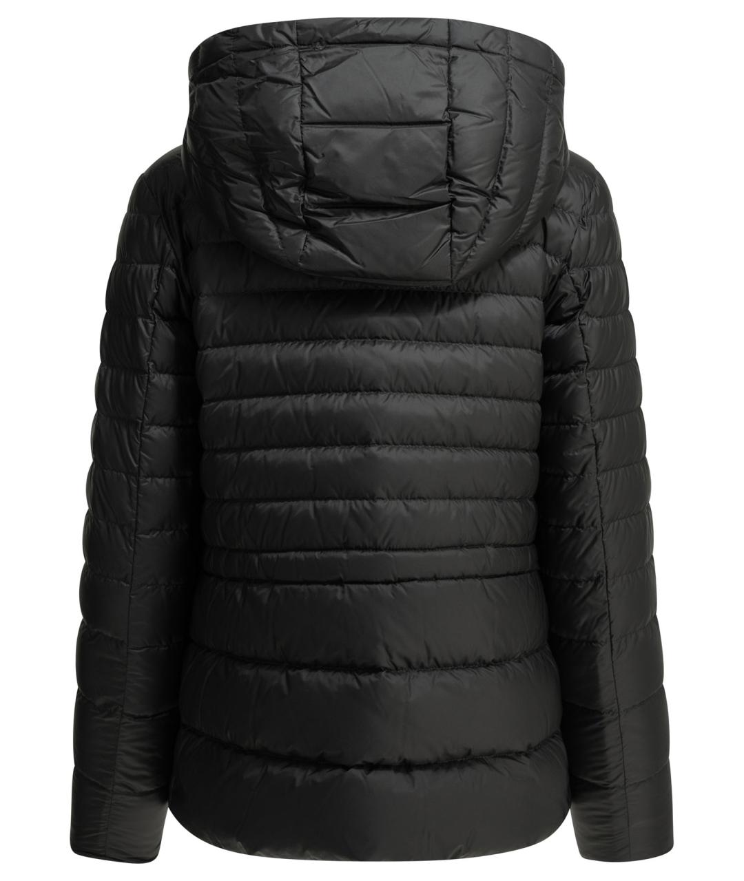 MONCLER Черная полиамидовая куртка, фото 2