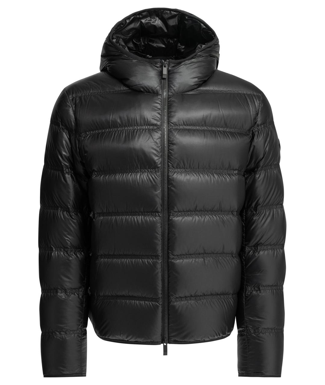 MONCLER Черная полиамидовая куртка, фото 1