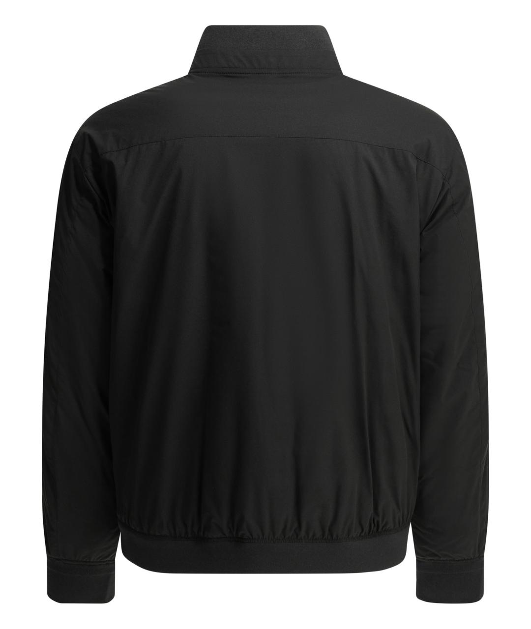 CP COMPANY Черная полиэстеровая куртка, фото 2
