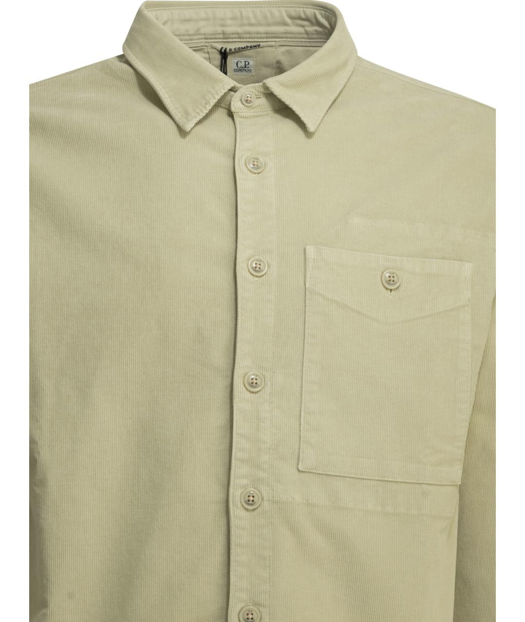 CP COMPANY Бежевая хлопковая куртка, фото 3