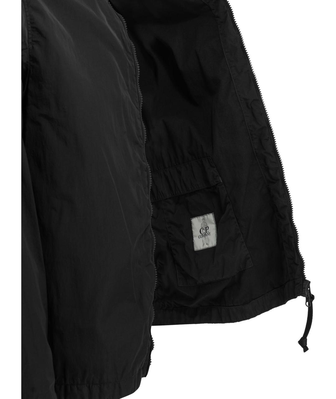 CP COMPANY Черная полиамидовая куртка, фото 4