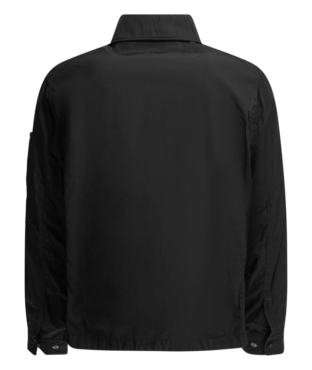 CP COMPANY Черная полиамидовая куртка, фото 2