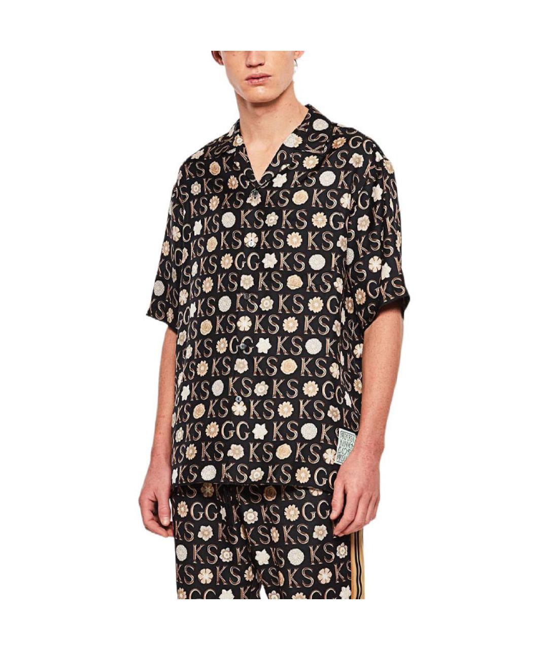 GUCCI Черная классическая рубашка, фото 4