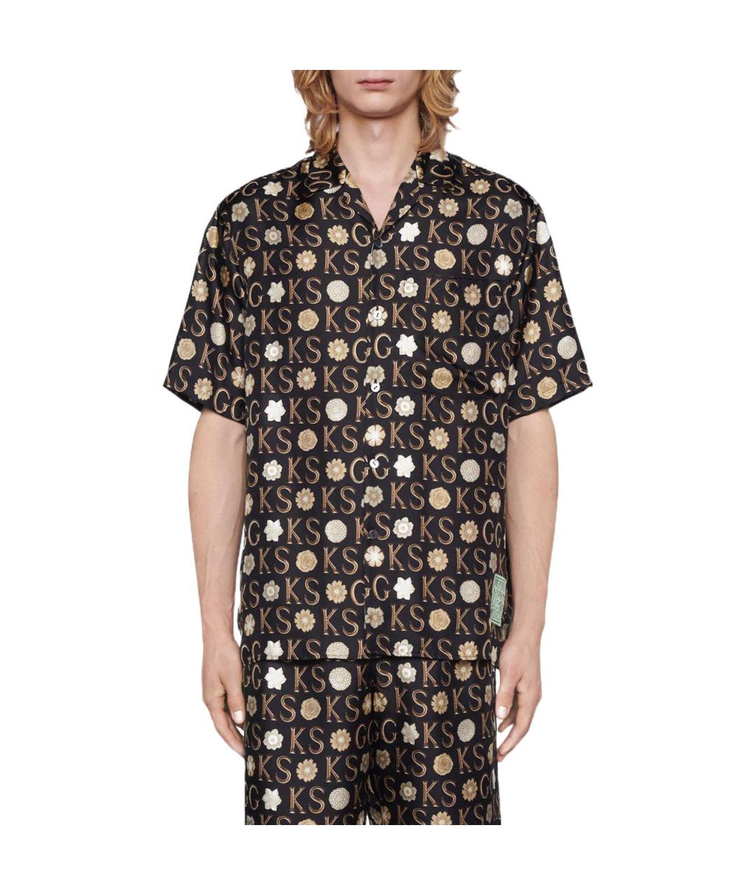 GUCCI Черная классическая рубашка, фото 2