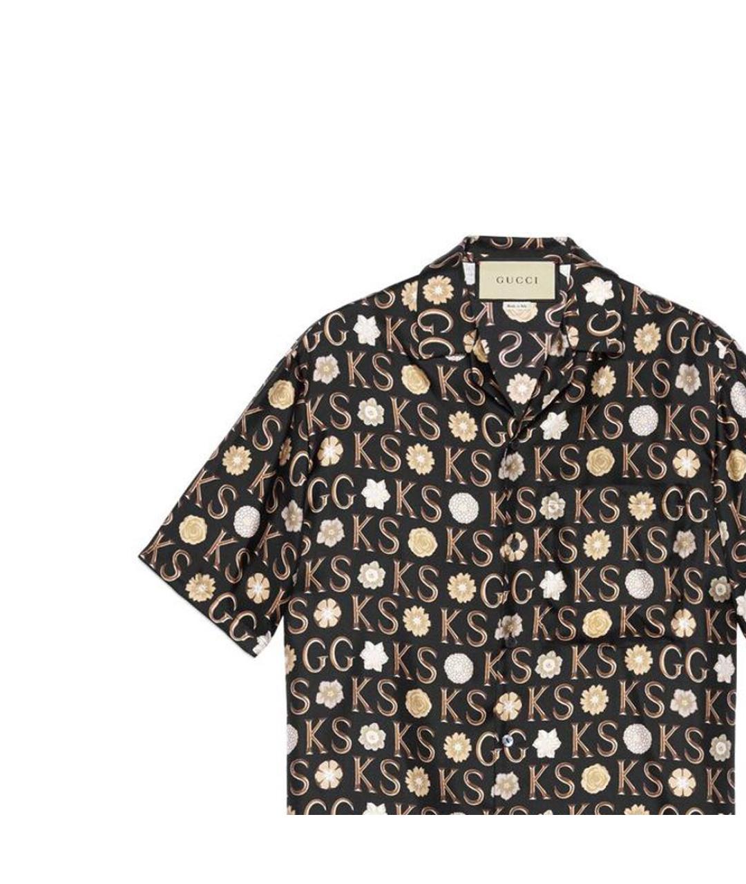 GUCCI Черная классическая рубашка, фото 5