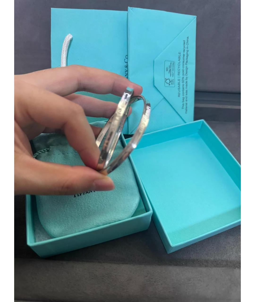 TIFFANY&CO Серебряный серебряный браслет, фото 3