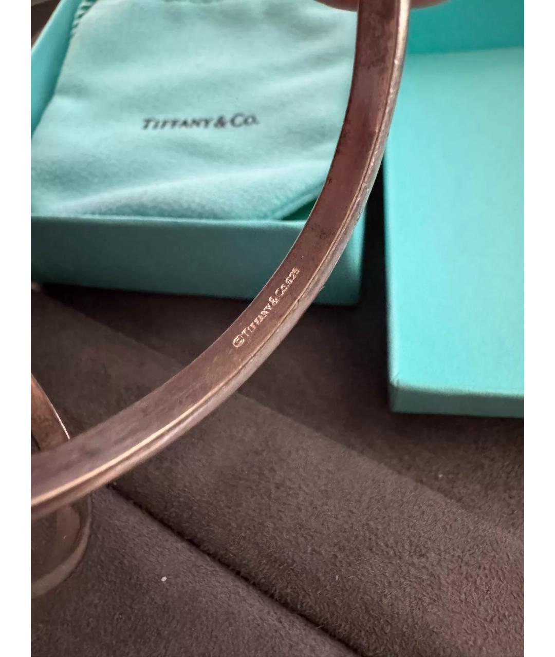 TIFFANY&CO Серебряный серебряный браслет, фото 8
