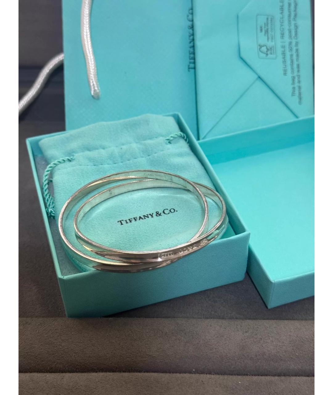 TIFFANY&CO Серебряный серебряный браслет, фото 9