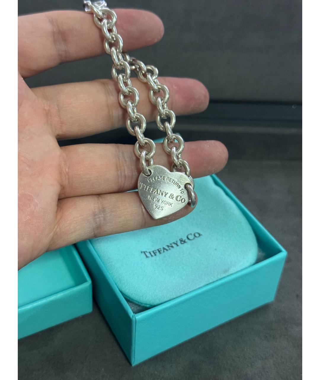 TIFFANY&CO Серебряный серебряный браслет, фото 5