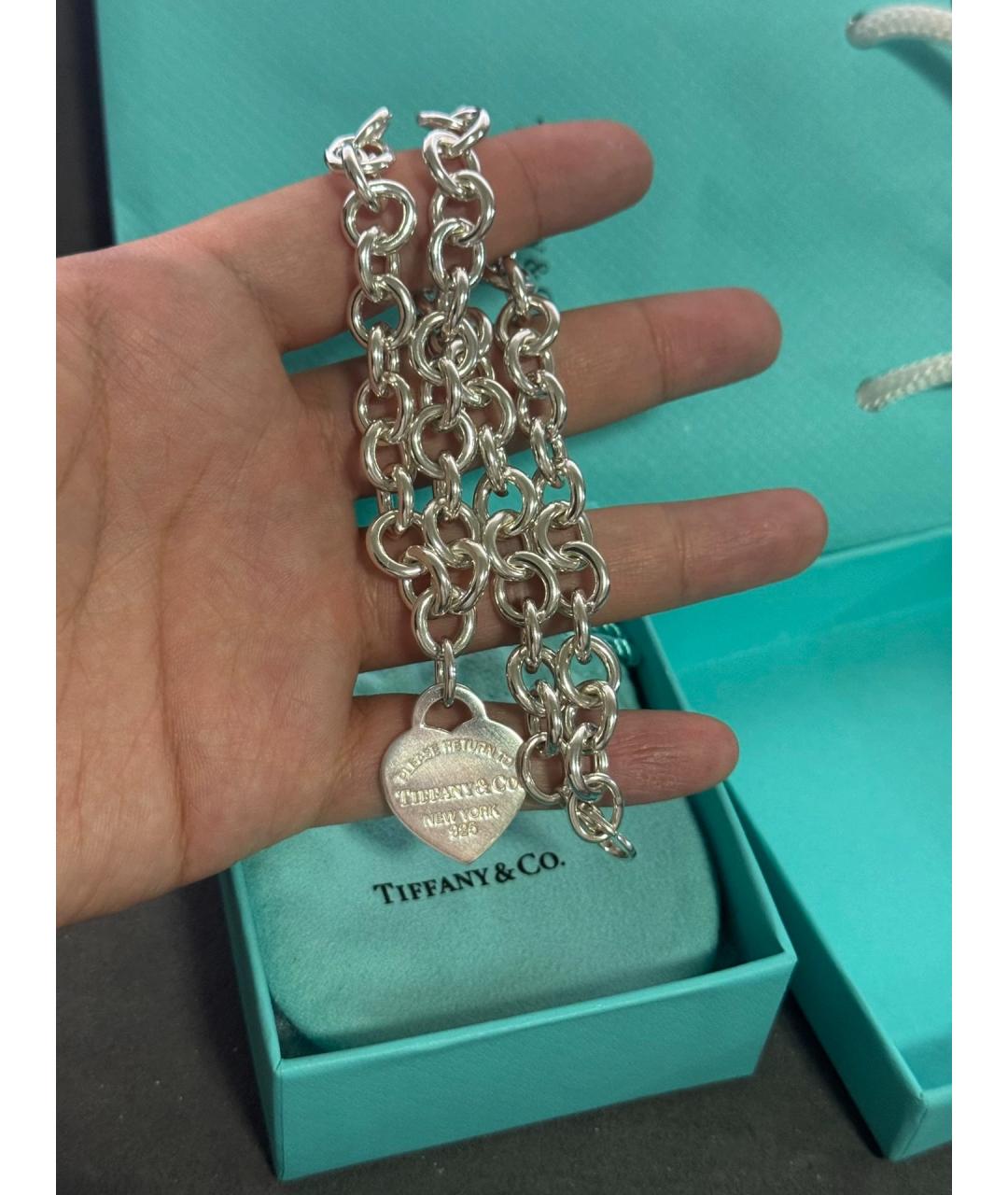 TIFFANY&CO Серебряный серебряный кулон, фото 3