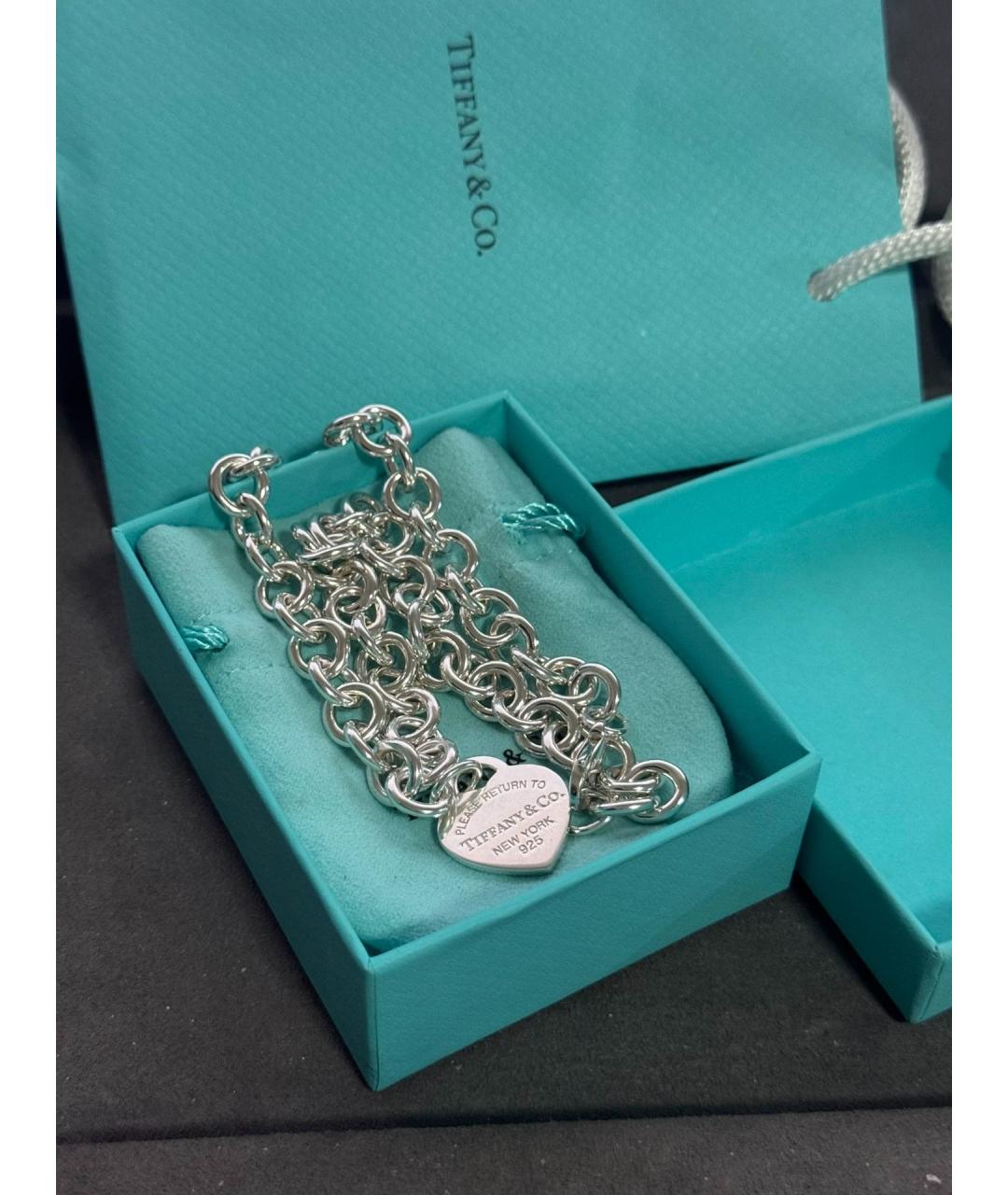 TIFFANY&CO Серебряный серебряный кулон, фото 7