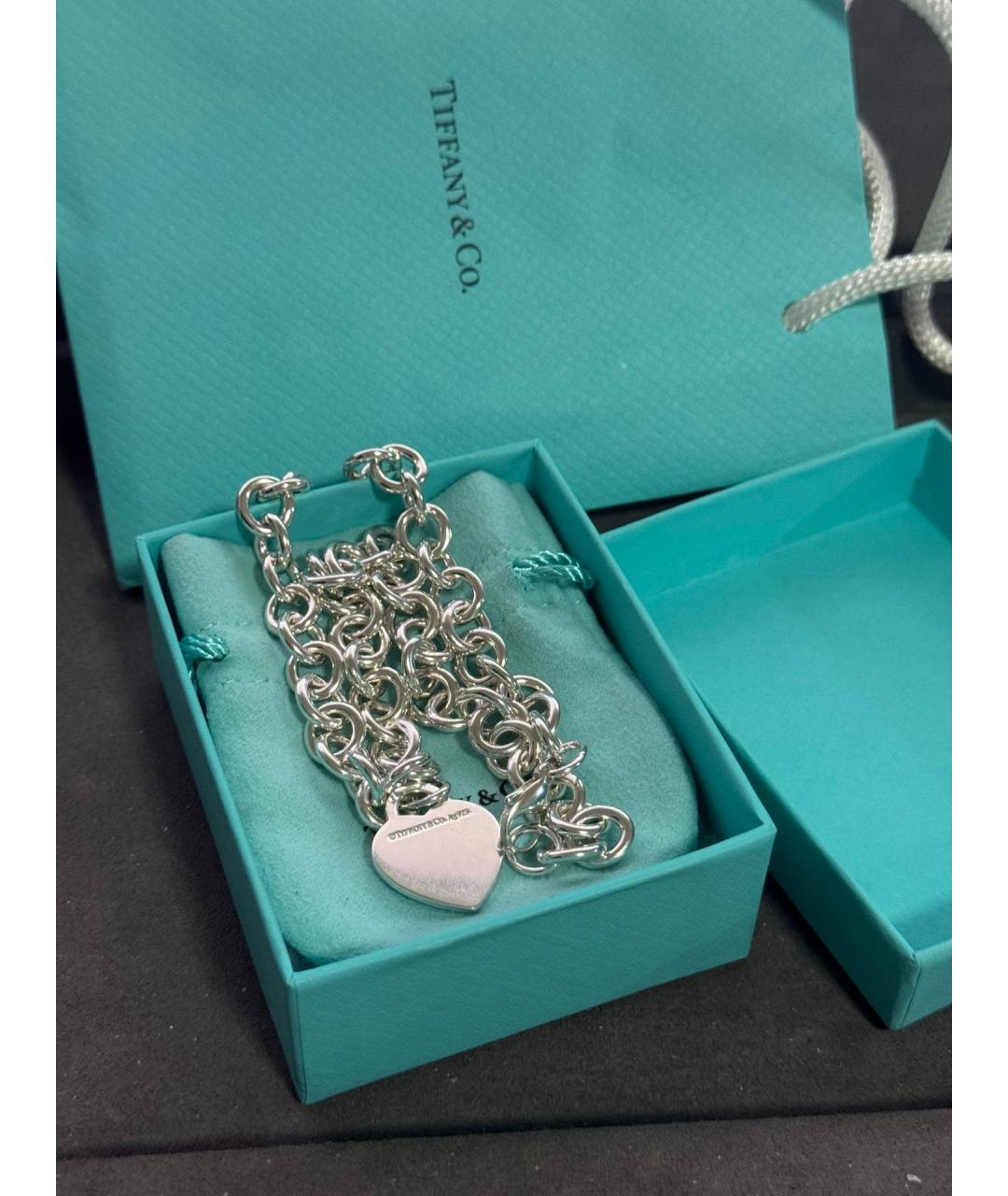 TIFFANY&CO Серебряный серебряный кулон, фото 2